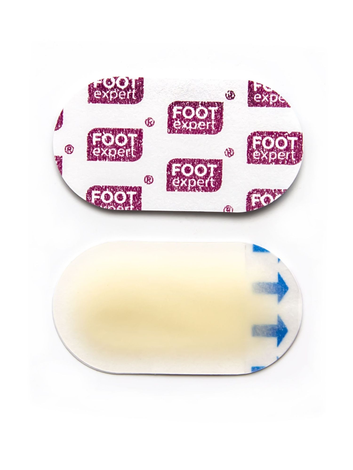foot expert гидроколлоидный пластырь, размер 2,2х4,1, № 8 в СПб