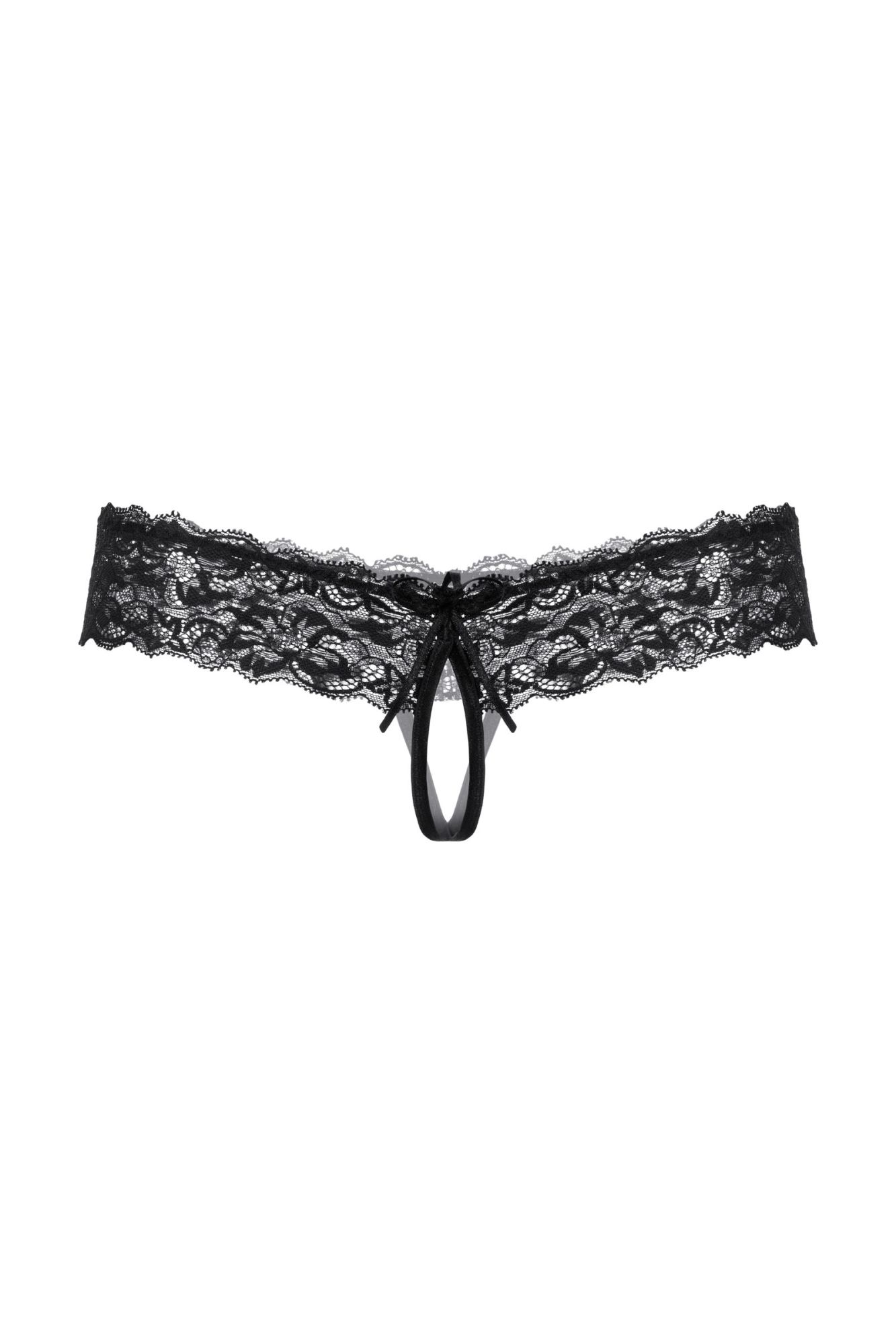 Эротическое трусики из кружева softline collection, черный, s/m в СПб