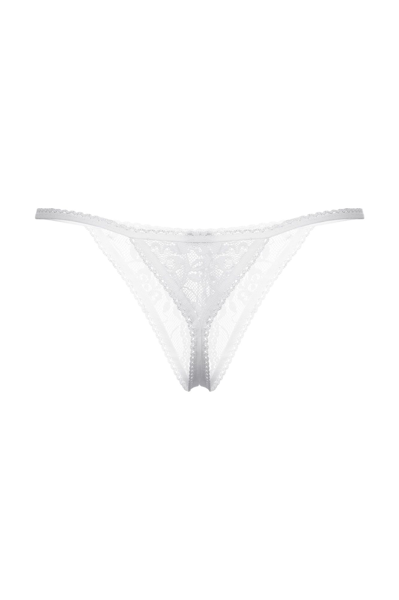 Эротическое стринги открытые softline collection, белый, s/l в СПб