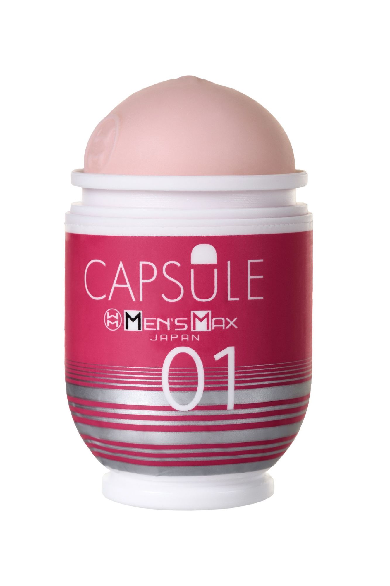 мастурбатор нереалистичный mensmax capsule 01 dandara, tpe, розовый, 8 см в СПб