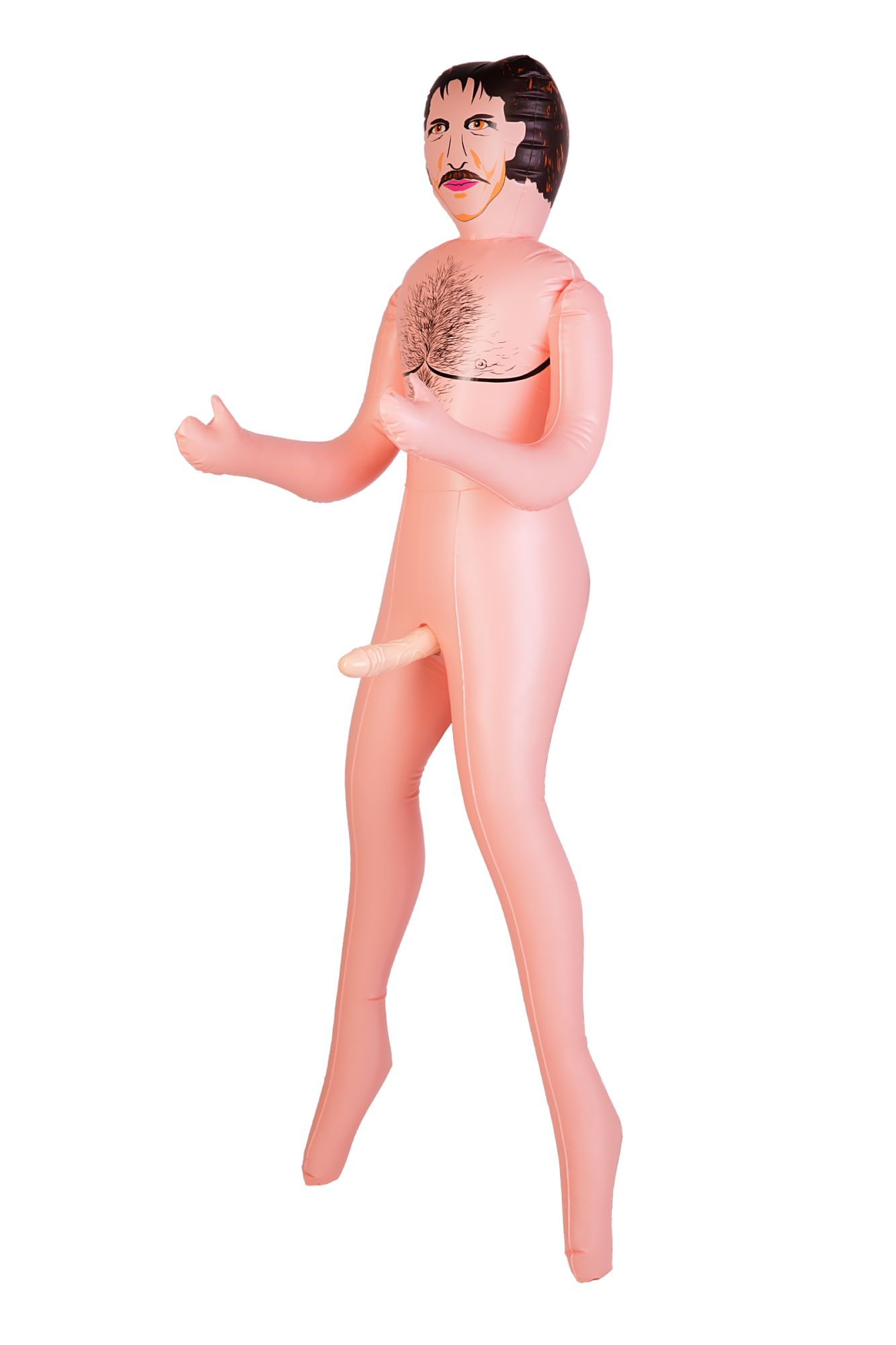 кукла надувная dolls-x by toyfa jacob, мужчина, телесный, 160 см в СПб