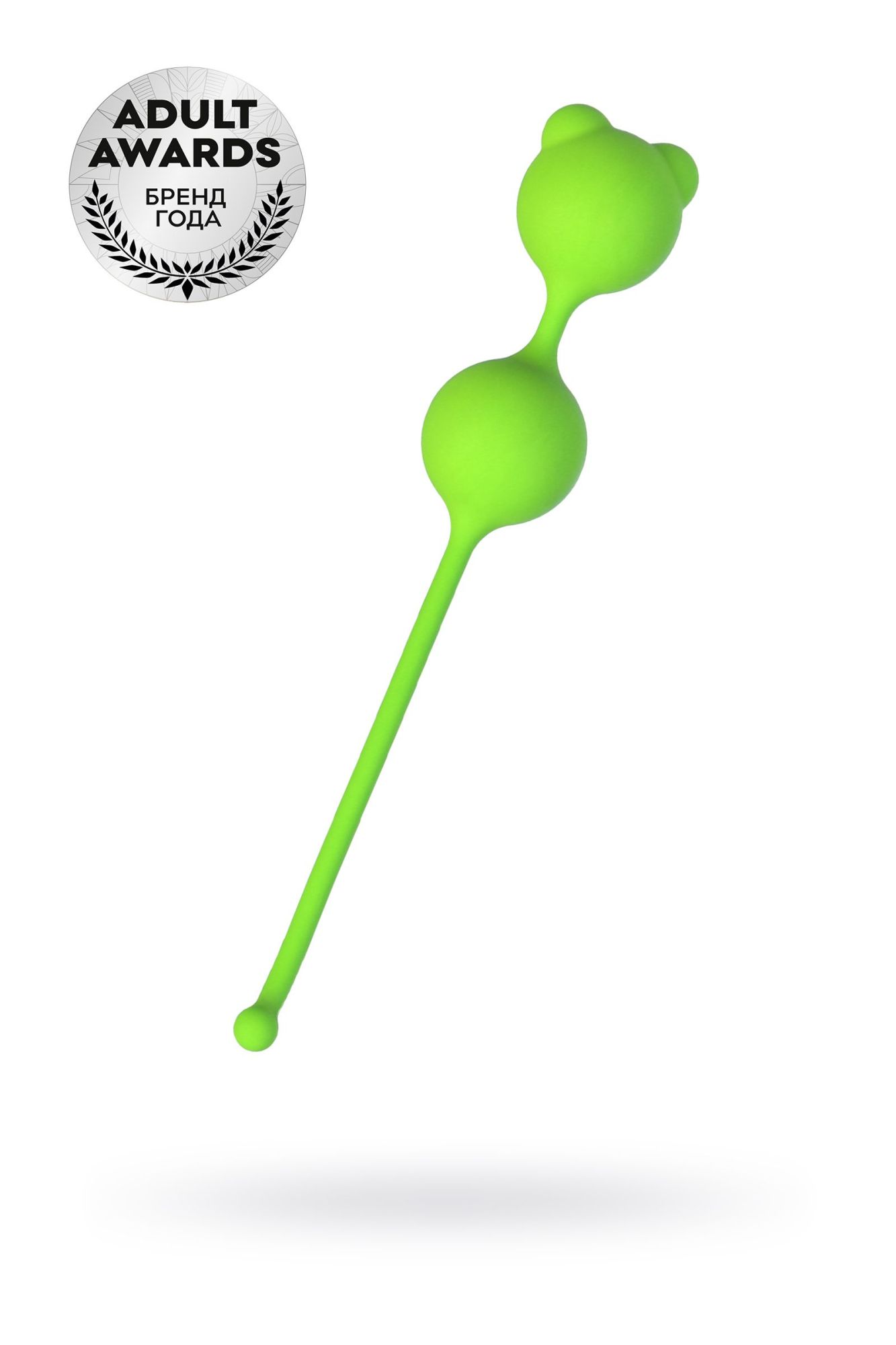 вагинальные шарики a-toys by toyfa meeko, силикон, зеленый, 16,4 см, ø 2,7 см в СПб