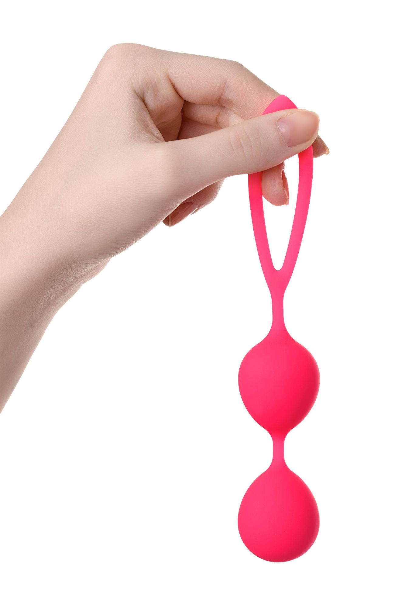 вагинальные шарики a-toys by toyfa rai, силикон, розовые, 17 см в СПб