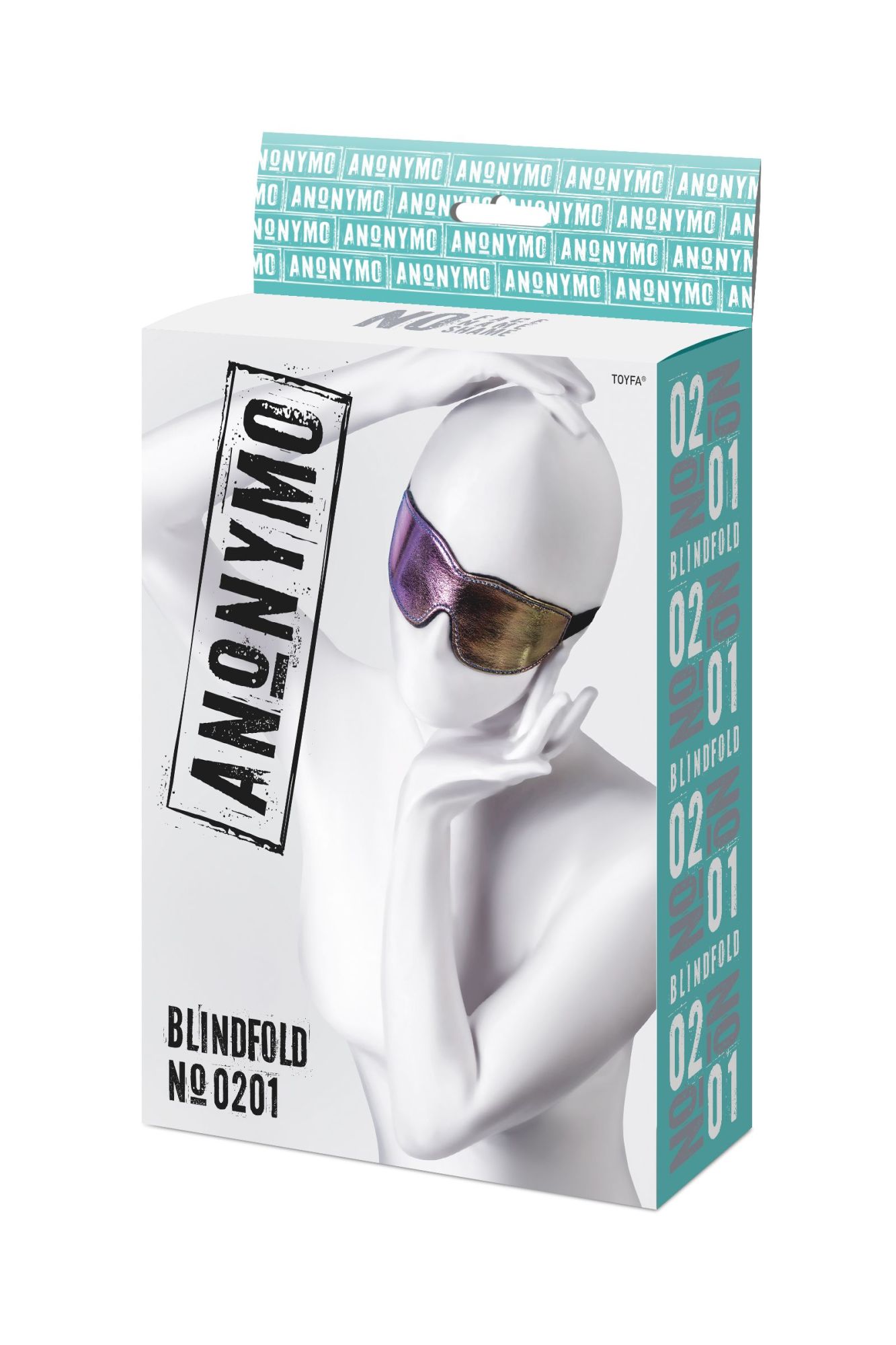 маска anonymo #0201, pvc, принт, 27,5 см в СПб