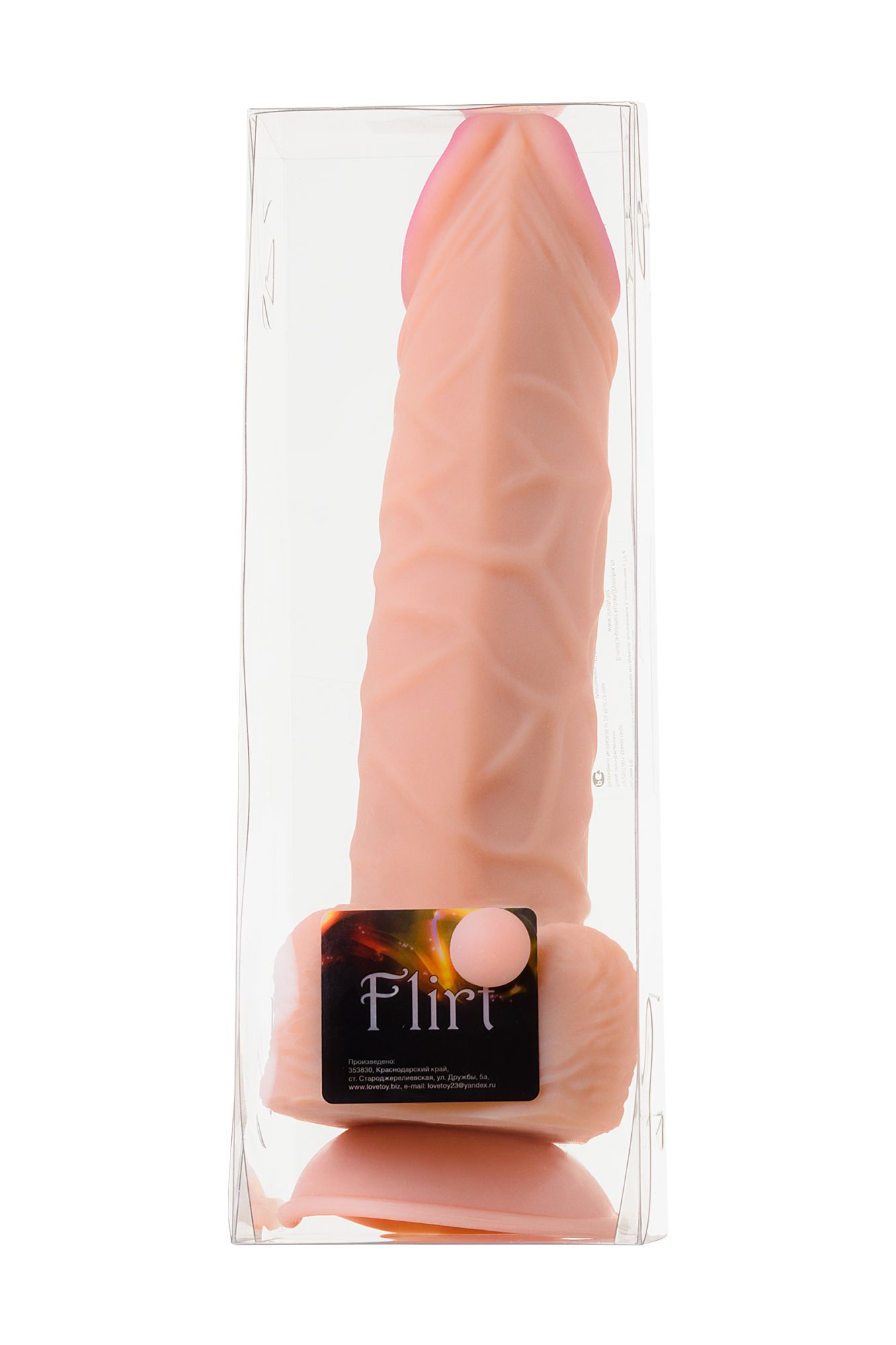 фаллоимитатор-гигант lovetoy, реалистичный, neoskin, 26 см, ø6,1 см в СПб