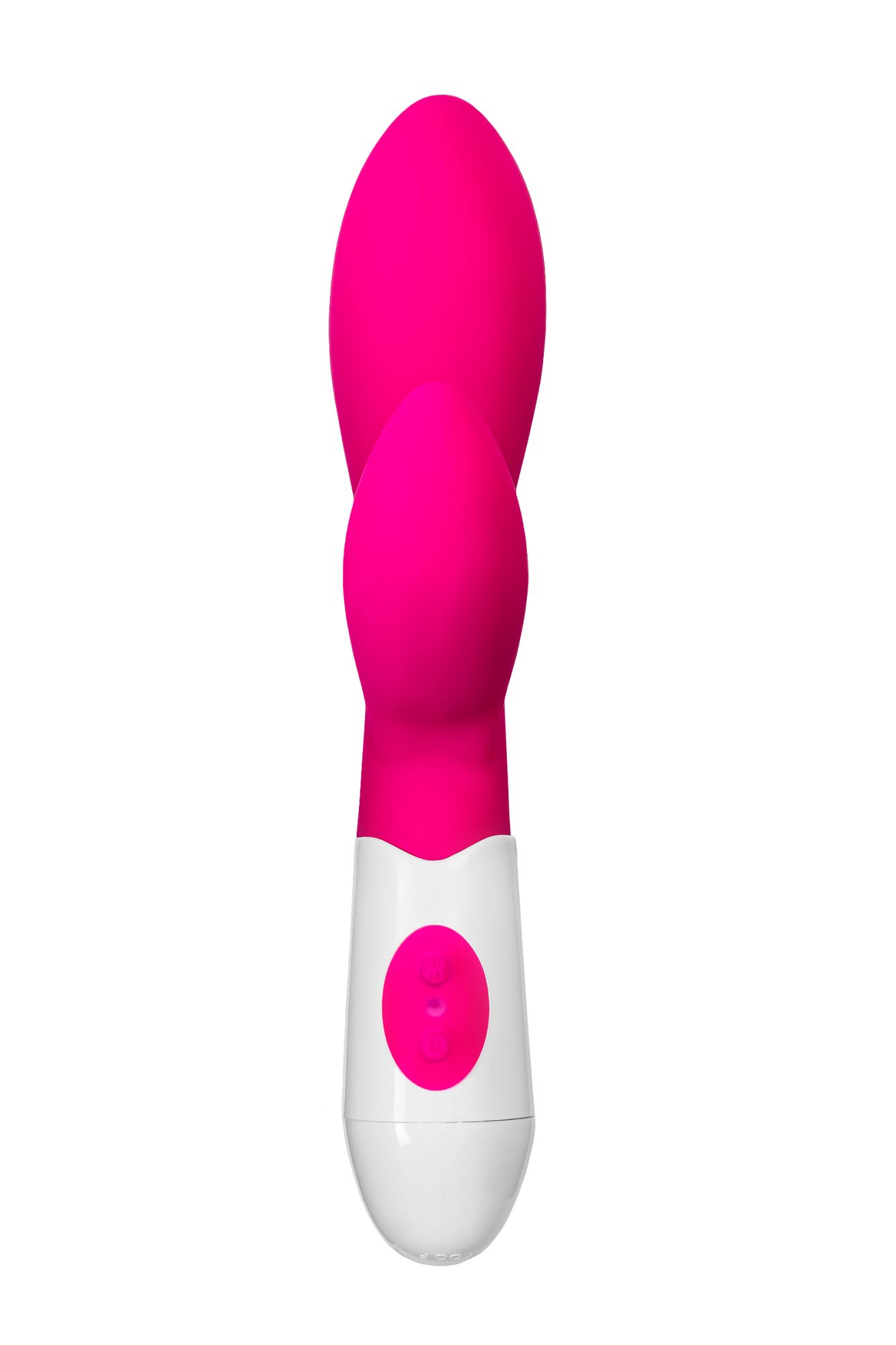 вибратор с клиторальным стимулятором toyfa a-toys lilu, силикон, розовый, 20 см в СПб