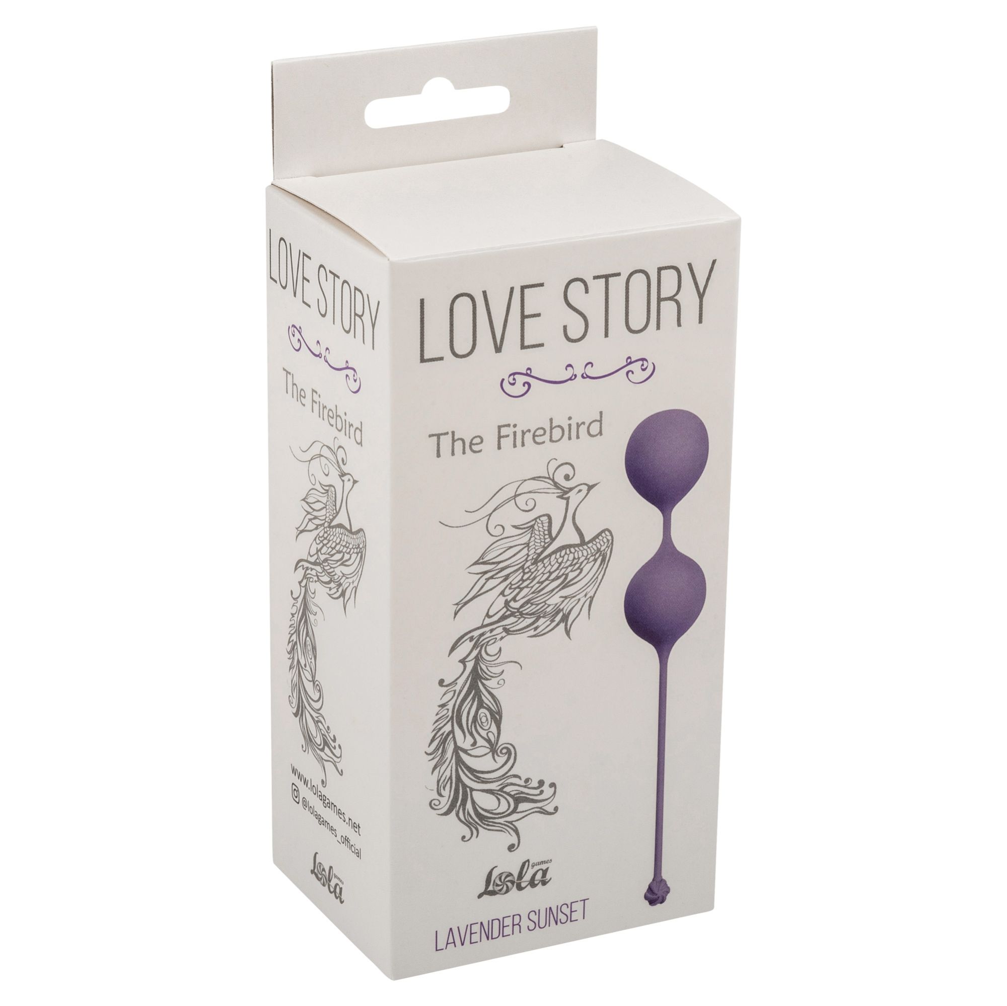 вагинальные шарики love story the firebird lavender sunset 3010-01lola в СПб