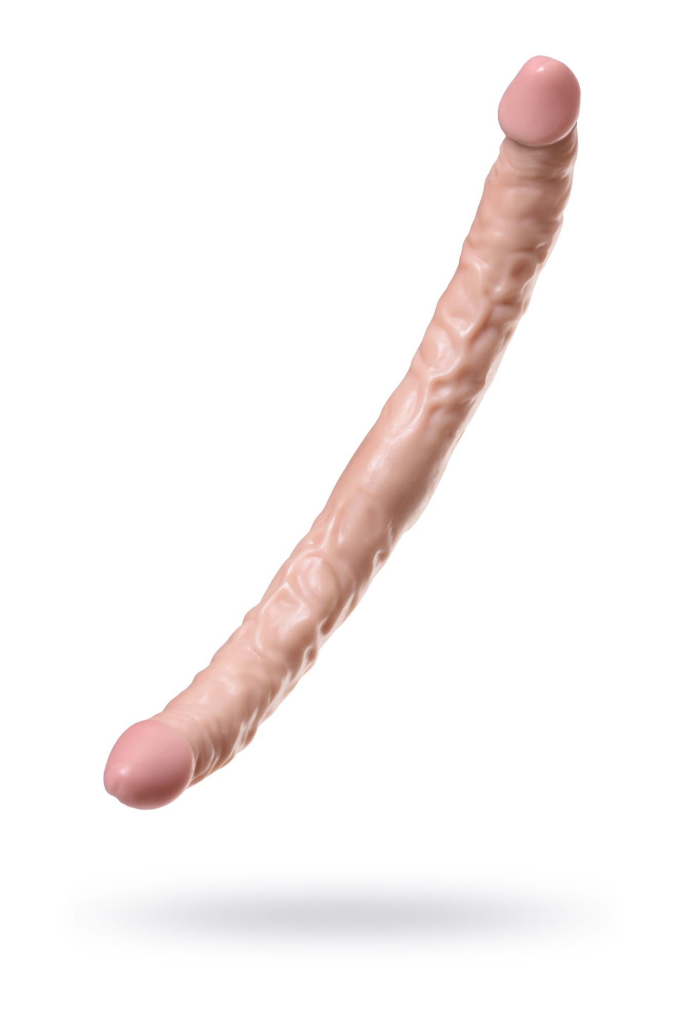 двусторонний фаллоимитатор toyfa realstick nude реалистичный, pvc, телесный, 42,5 см в СПб