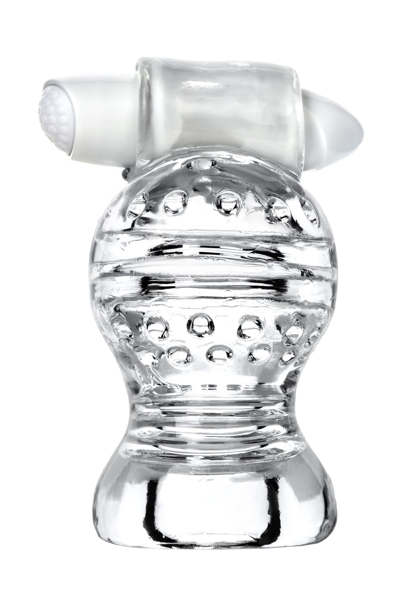 мастурбатор нереалистичный lingam by toyfa  shakti, tpe, прозрачный, 9 см в СПб