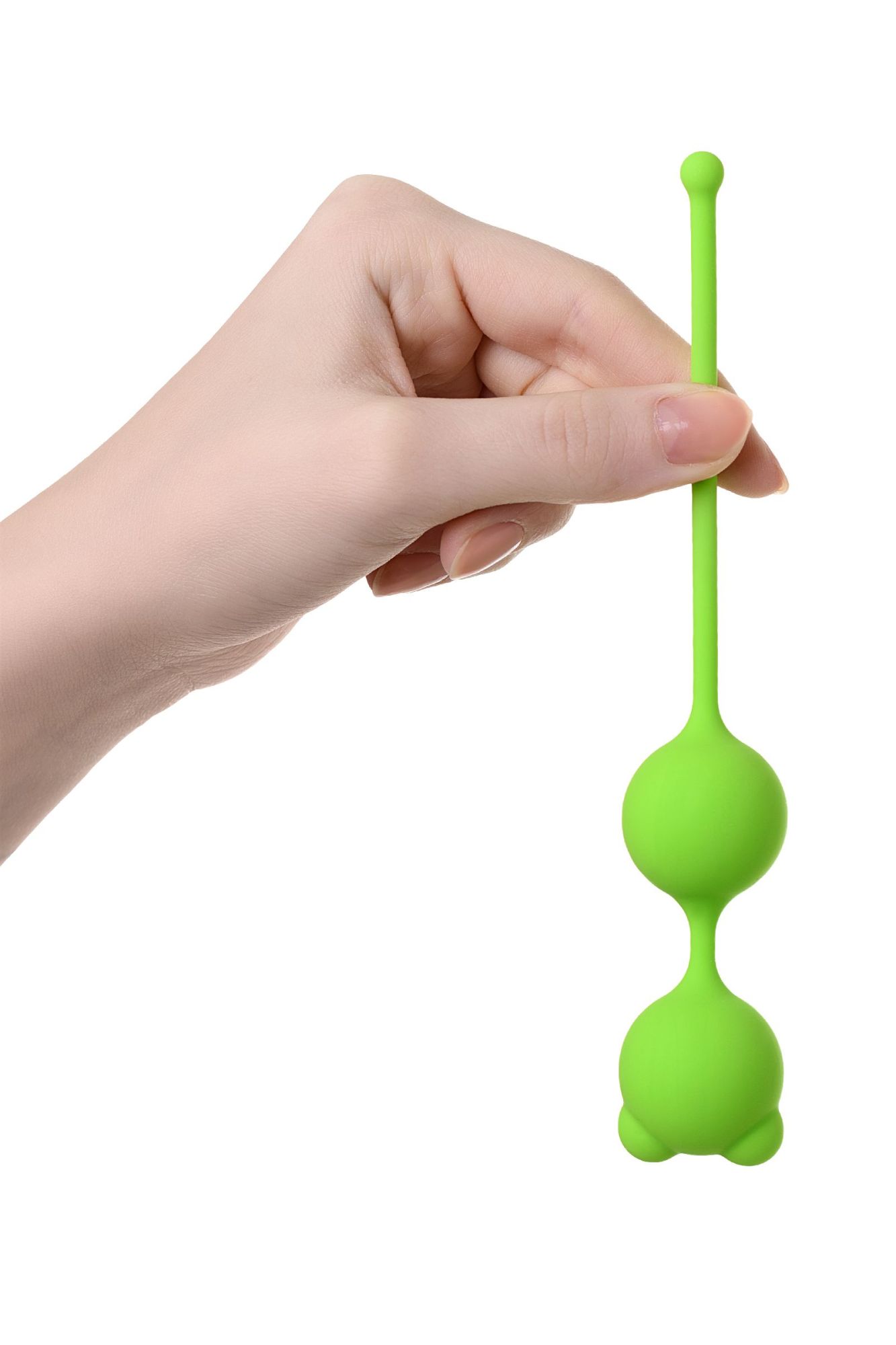 вагинальные шарики a-toys by toyfa meeko, силикон, зеленый, 16,4 см, ø 2,7 см в СПб