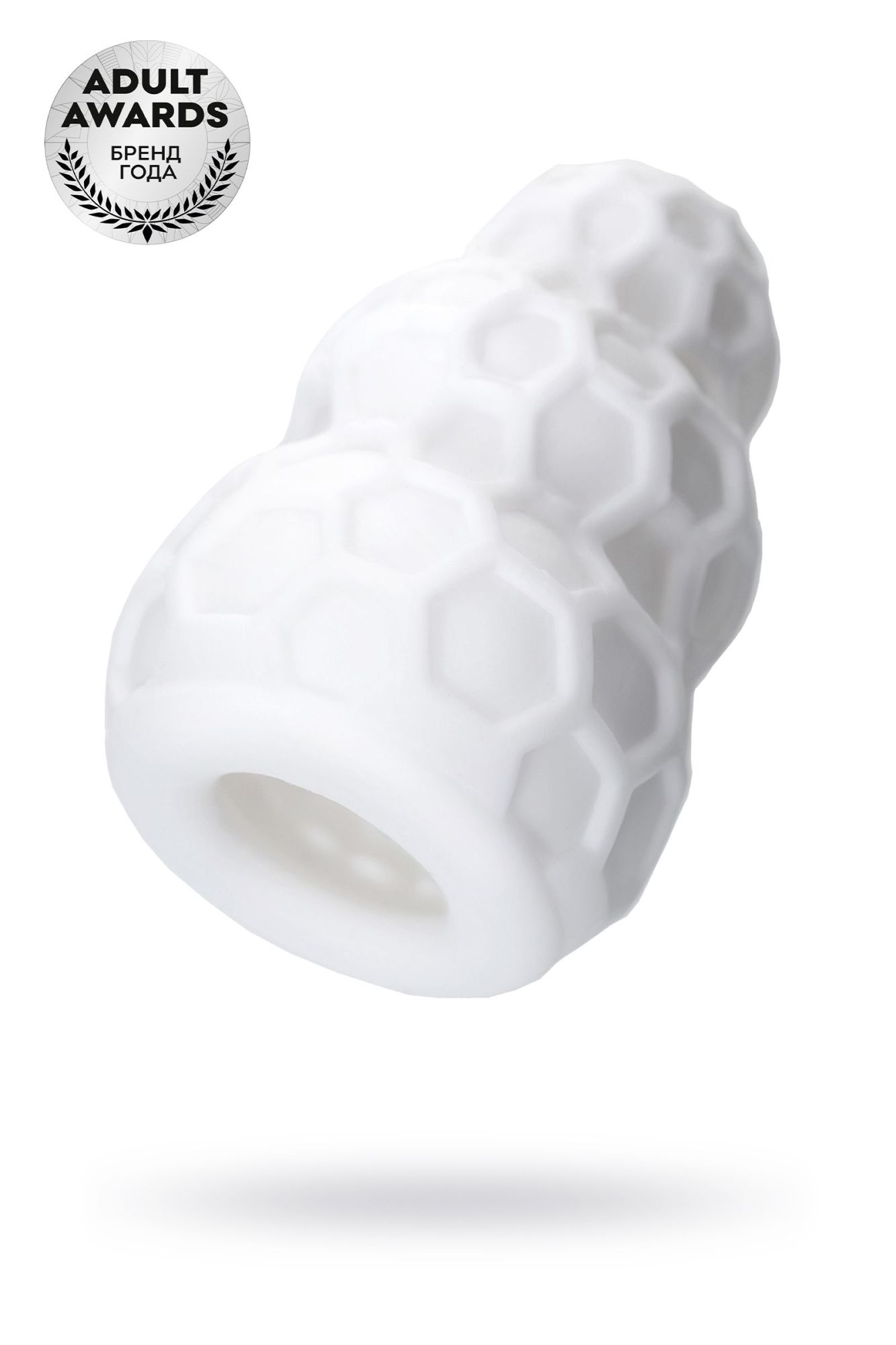 мастурбатор a-toys flaff, tpe, белый, 8см, ø 2,9 см в СПб