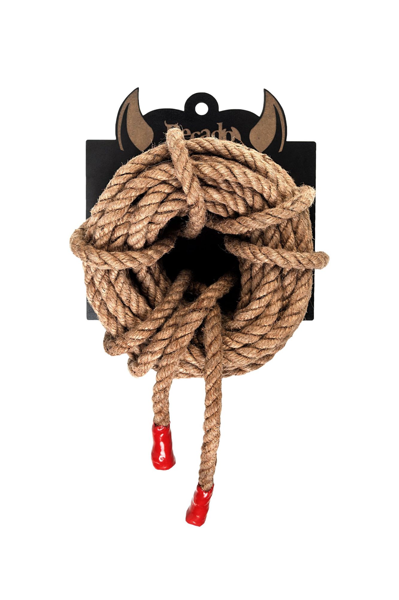 веревка профи-джут pecado bdsm, шибари, диаметр 8 мм, длина 10 м в СПб