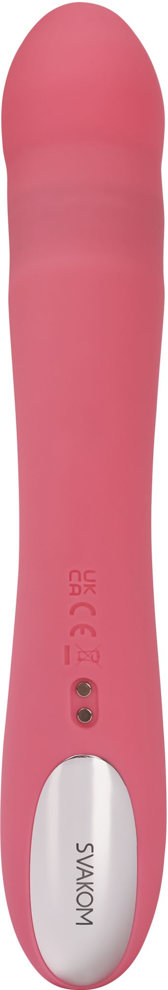 мощный вибратор-кролик с функцией пенетрации avery strawberry pink в СПб