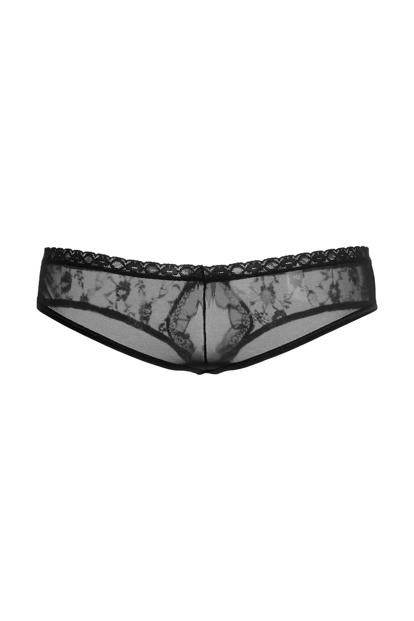 Эротическое трусики кружевные открытые softline collection, черный, m/l в СПб