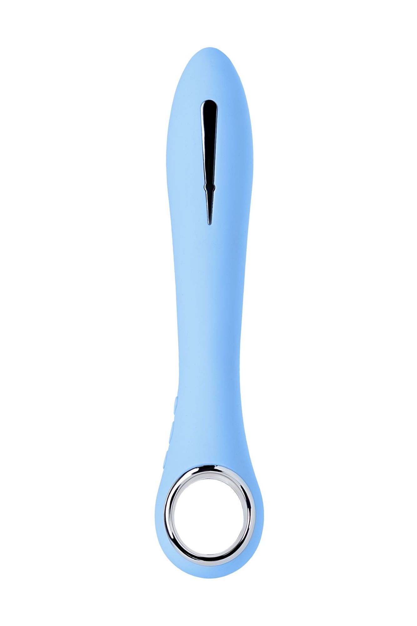 вибратор с электростимуляцией physics galvani vibe, силикон, голубой, 21 см в СПб