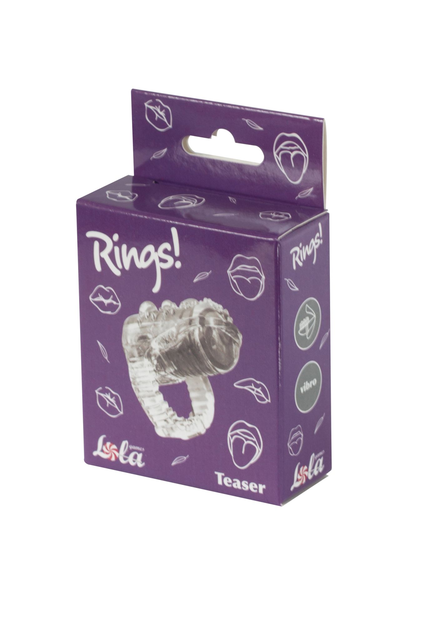 насадка на язык rings teaser transparent 0116-01lola в СПб