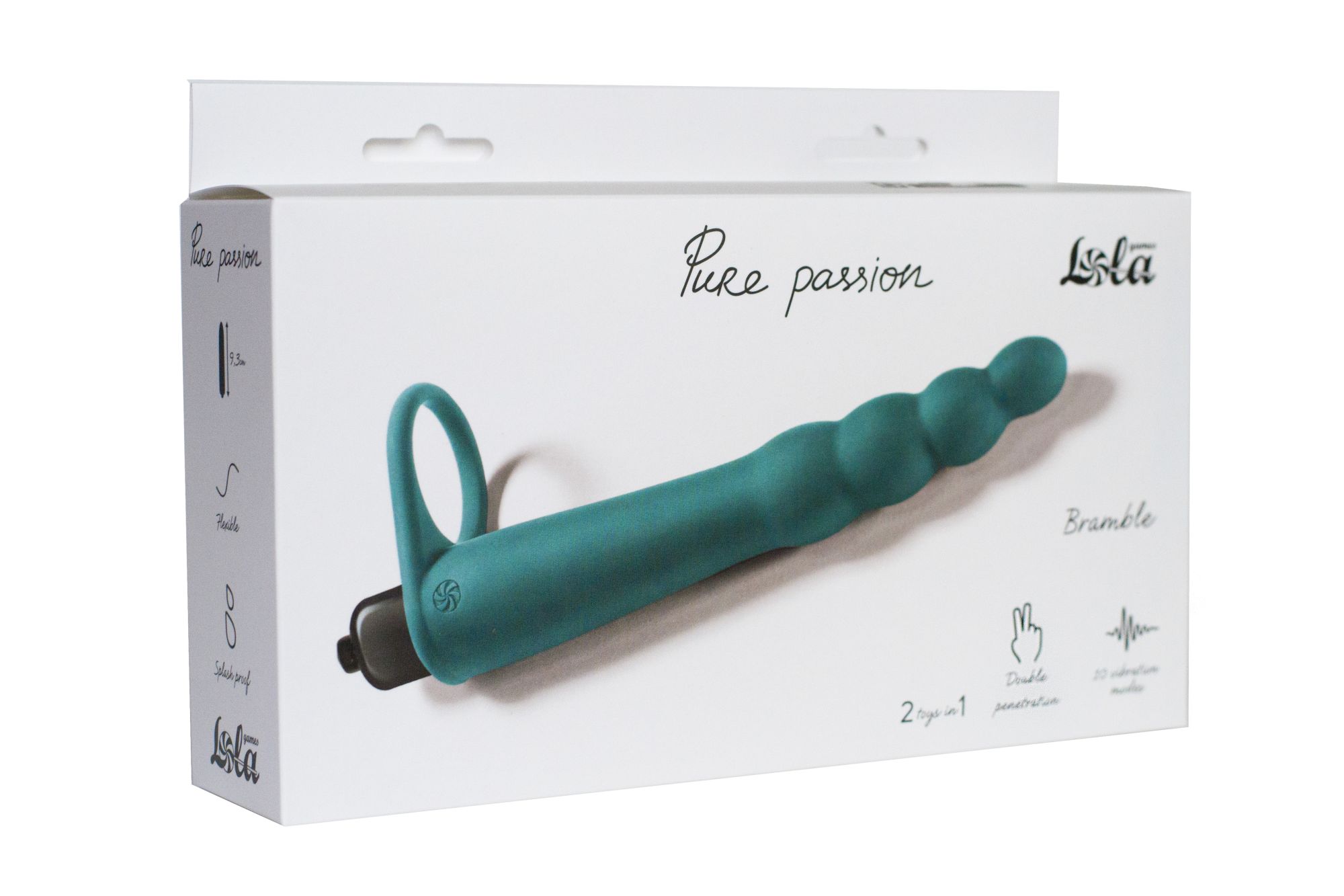 вибронасадка для двойного проникновения pure passion bramble green 1201-03lola в СПб