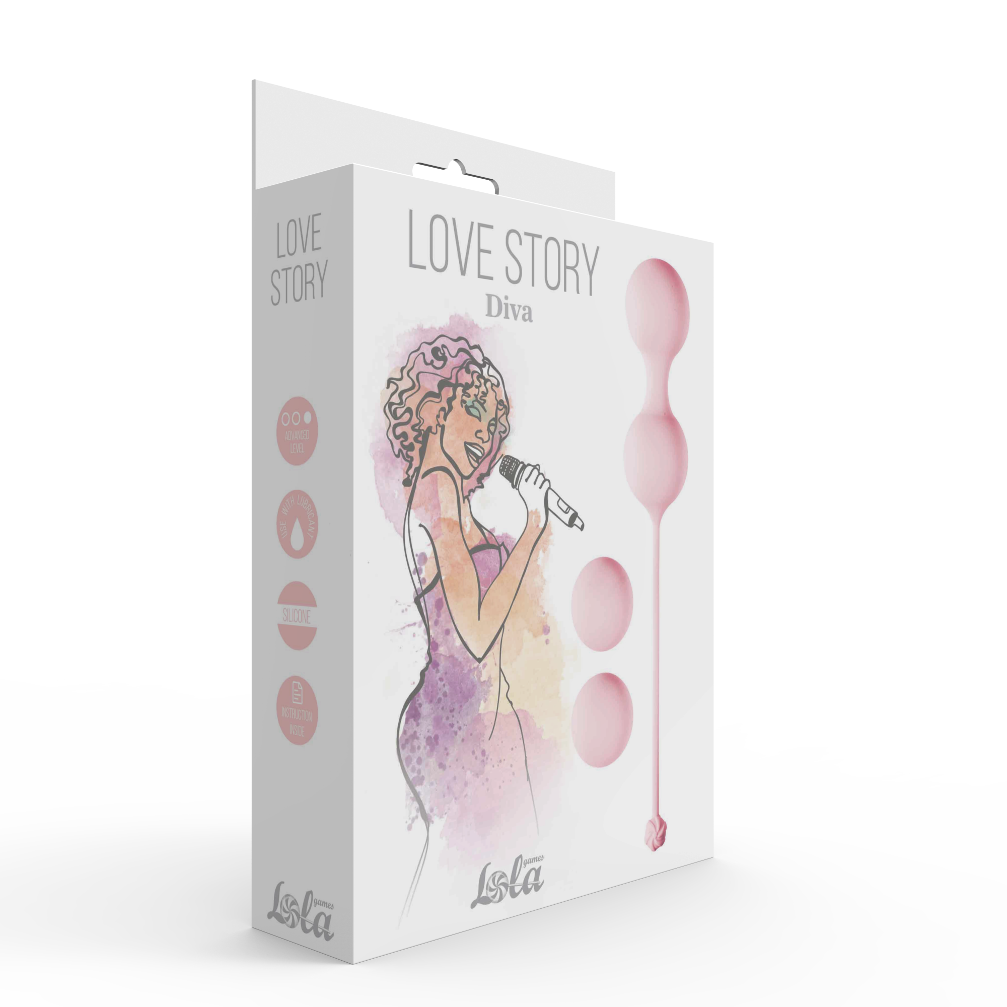 набор вагинальных шариков love story diva tea rose 3012-01lola в СПб