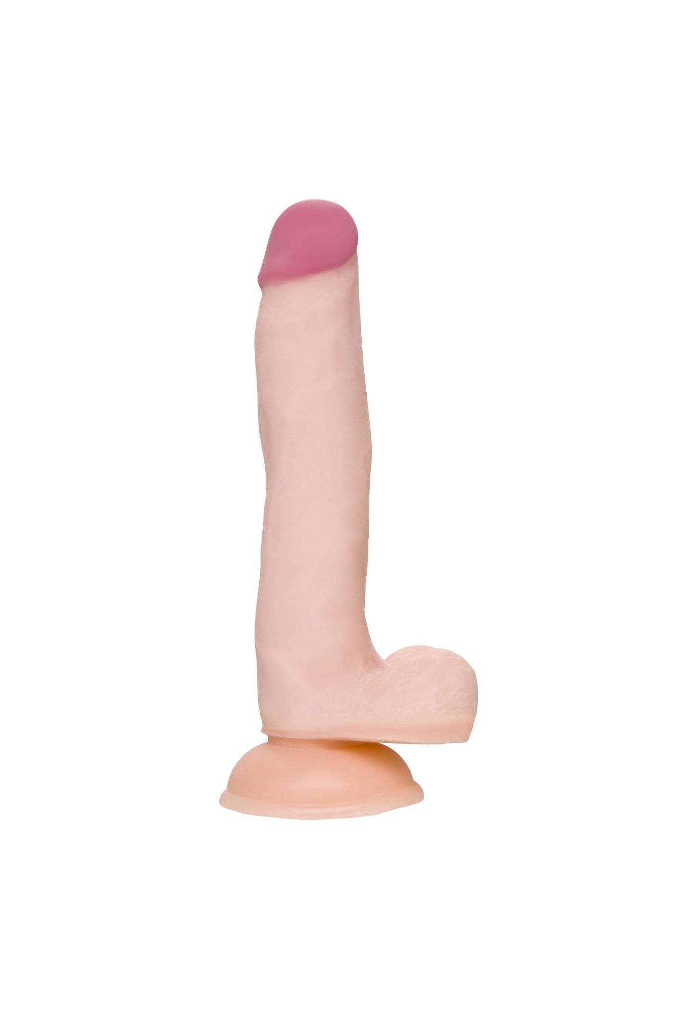 реалистичный гибкий фаллоимитатор a-toys by toyfa minc, tpe, 21 см в СПб
