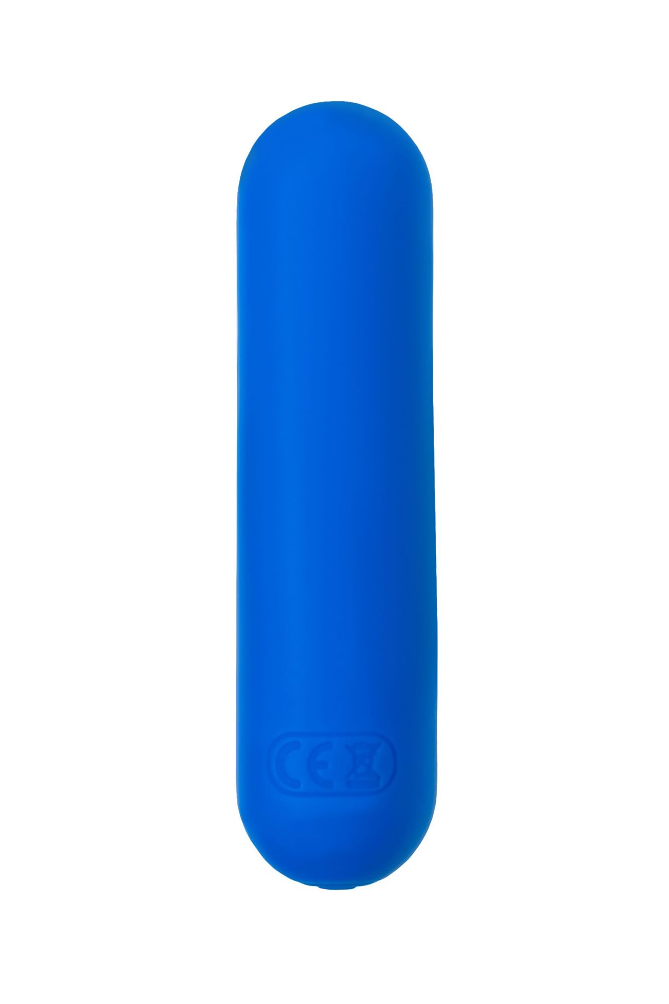 вибропуля a-toys nep, силикон, синий, 8 см в СПб