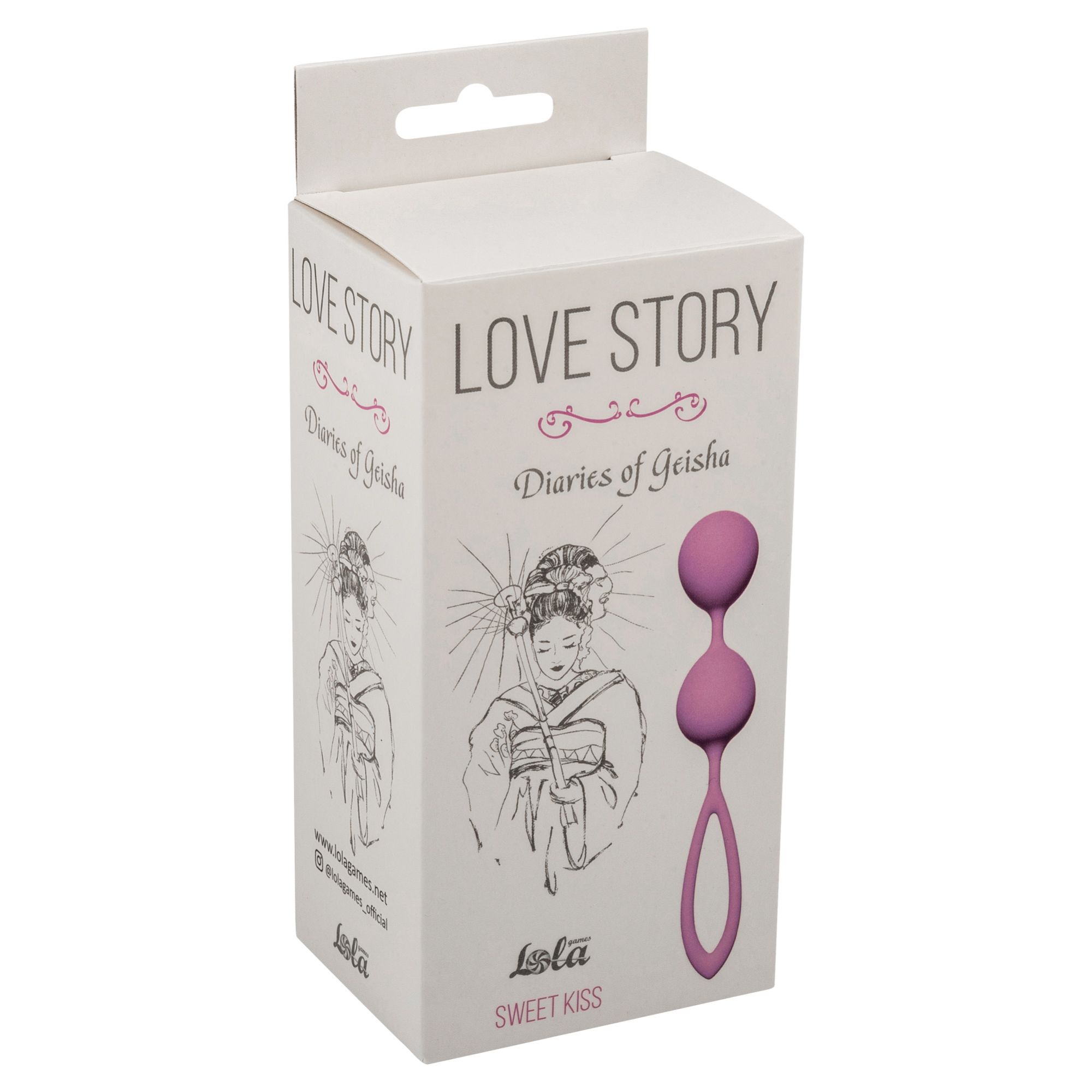 вагинальные шарики love story diaries of a geisha sweet kiss 3005-01lola в СПб