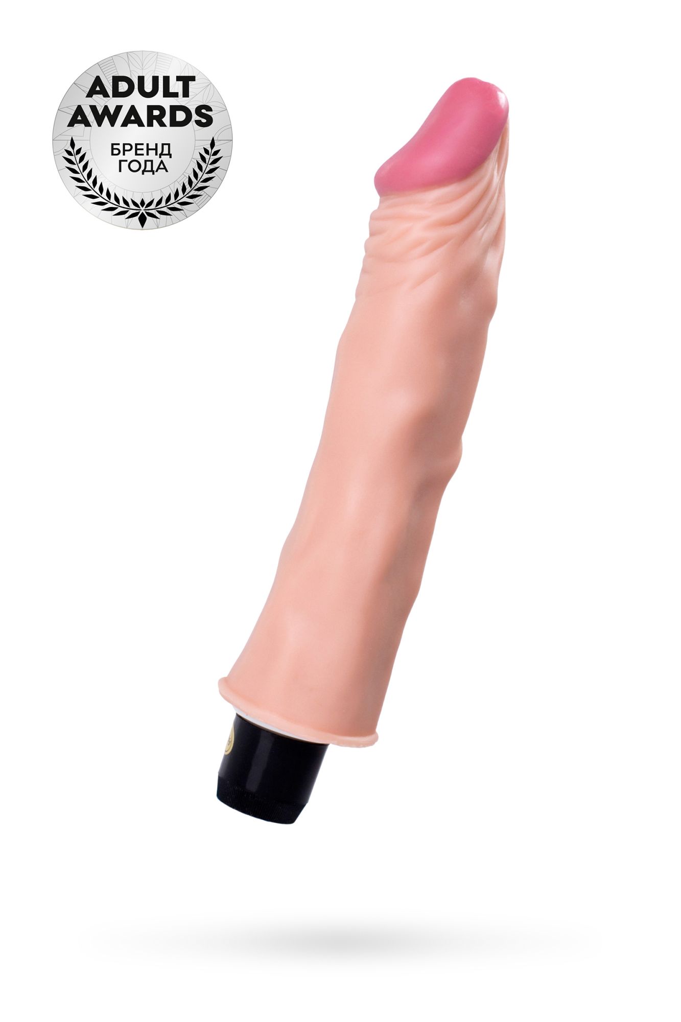 реалистичный вибратор toyfa  a-toys, pvc, телесный, 21 см в СПб