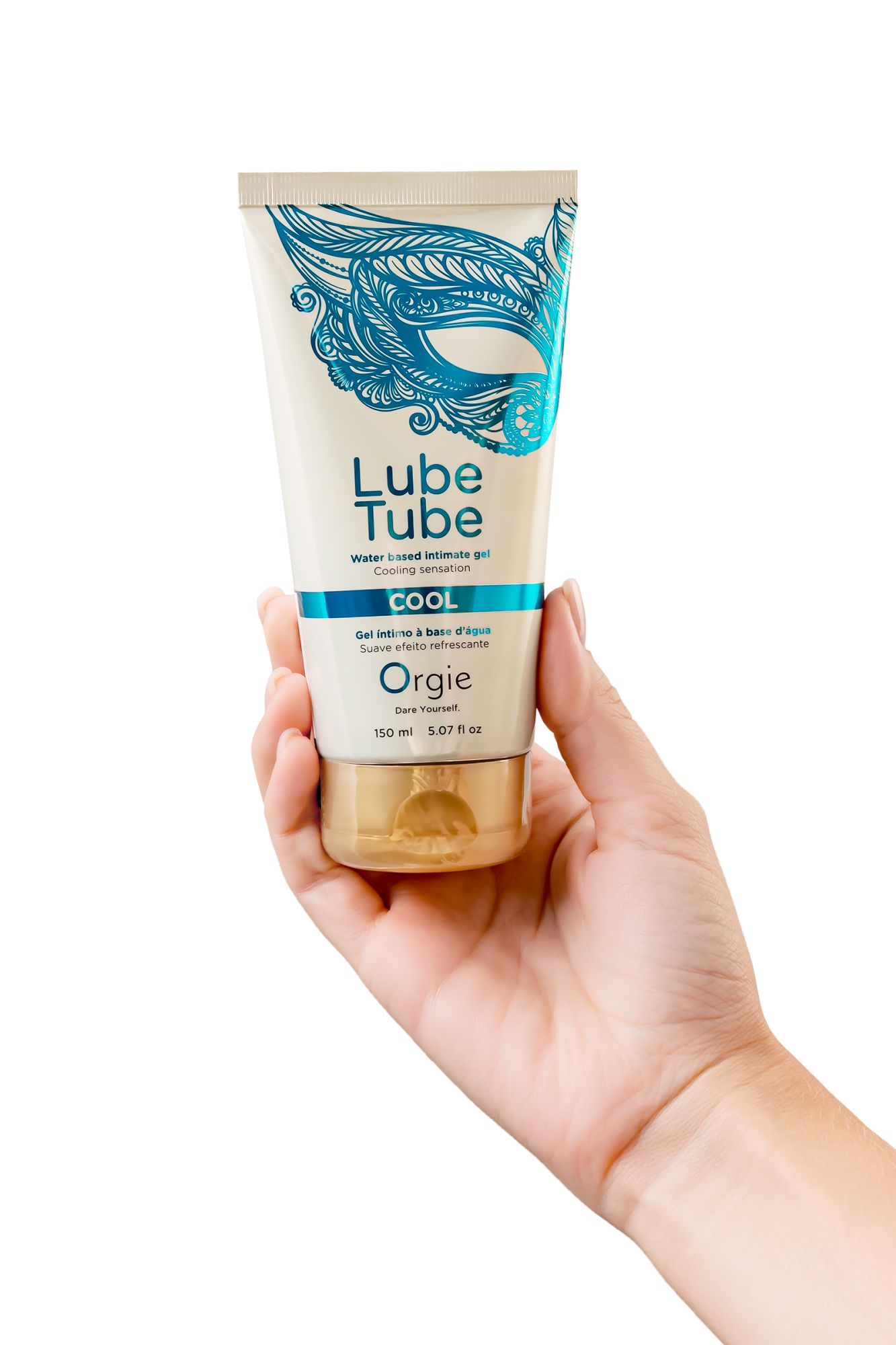 интимный гель orgie lube tube cool, водная основа, с охлаждающим эффектом, 150 мл в СПб