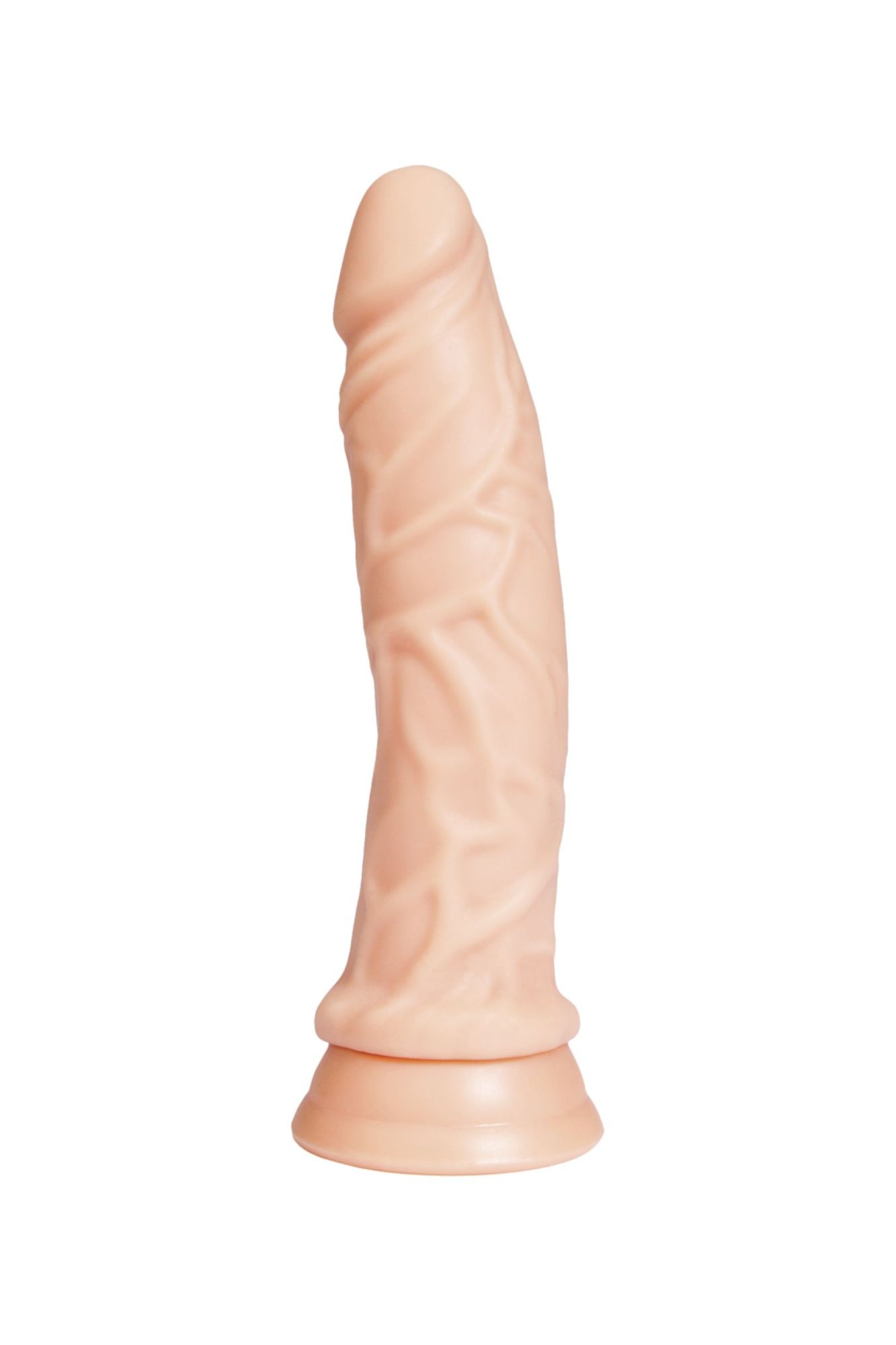 реалистичный фаллоимитатор toyfa  a-toys nill, tpe, телесный, 19 см в СПб