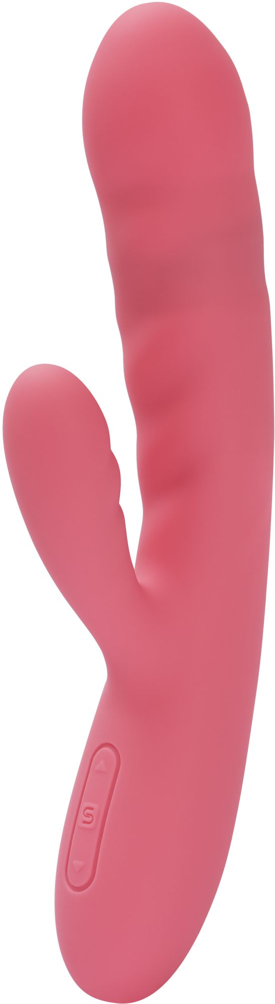 мощный вибратор-кролик с функцией пенетрации avery strawberry pink в СПб