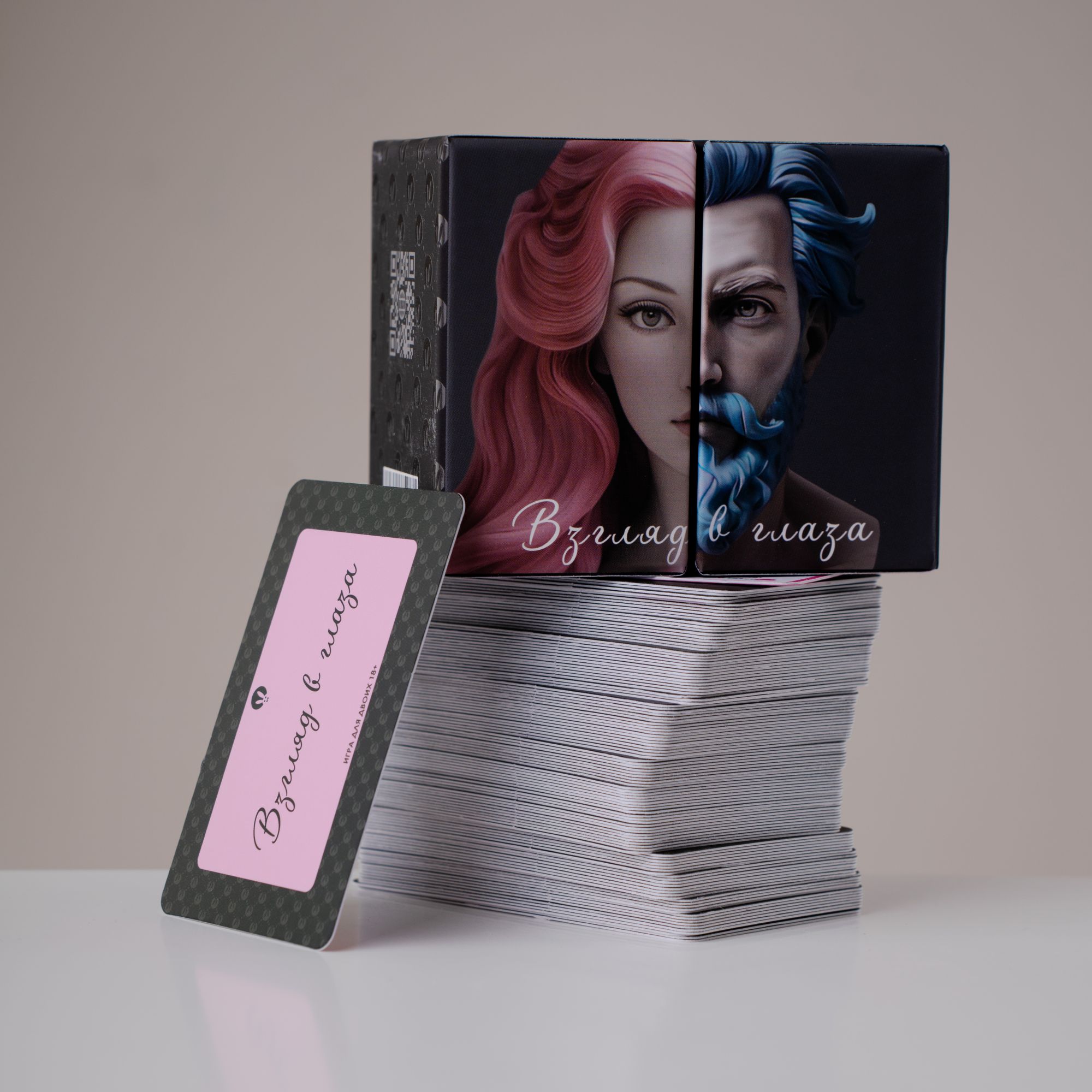 игра карточная pink rabbit "взгляд в глаза" в СПб