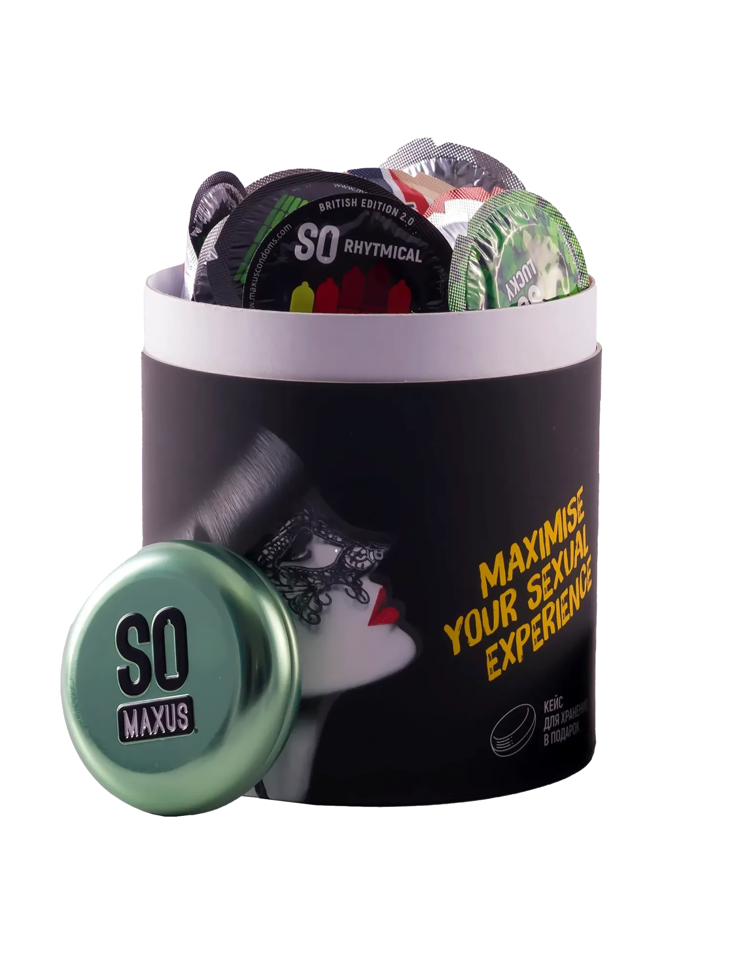 Презервативы MAXUS Special So Much Sex, чёрный, 100 шт в СПб