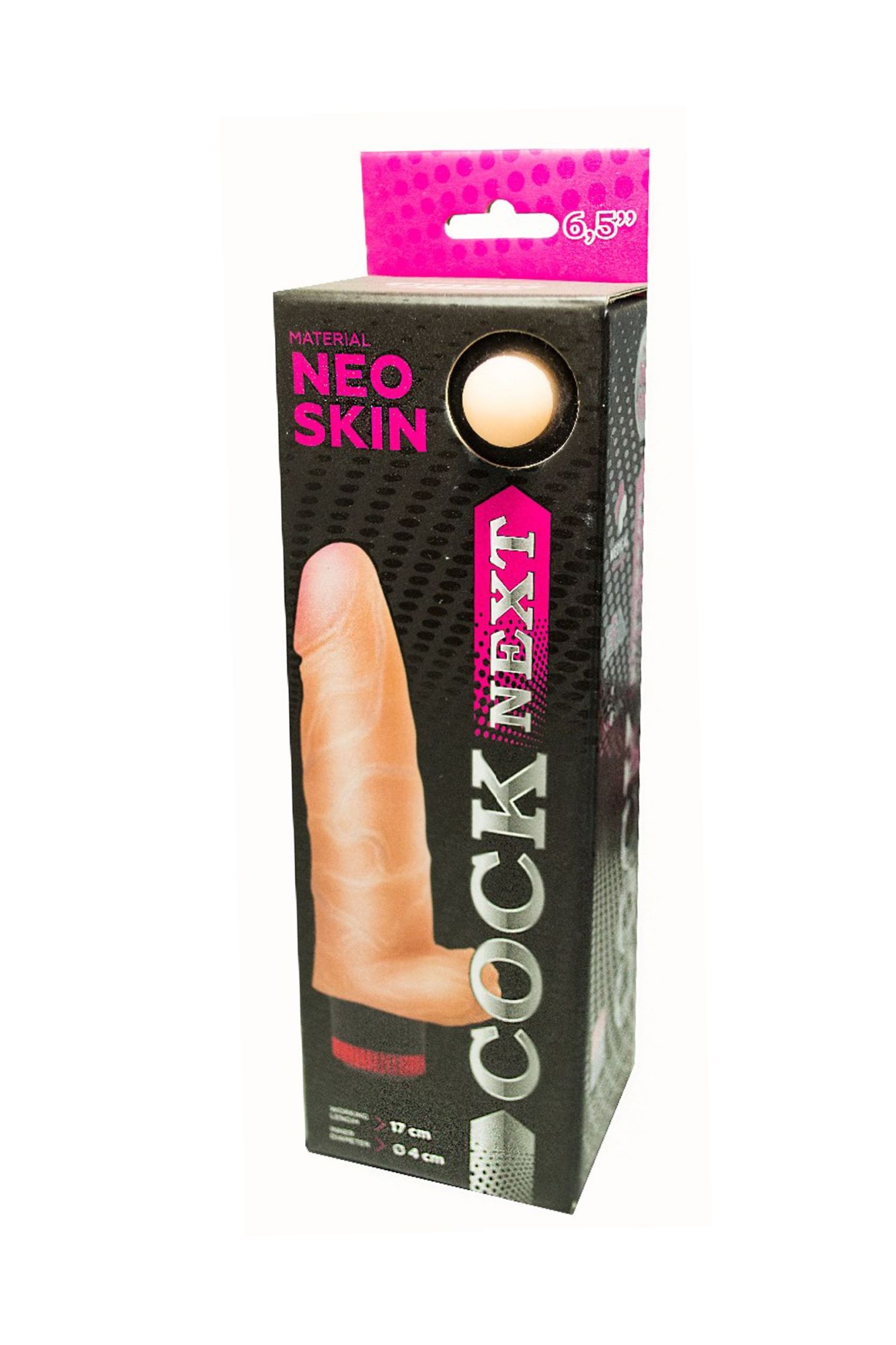 вибромассажёр-реалистик cock next lovetoy, tpr, телесный, 17 см в СПб