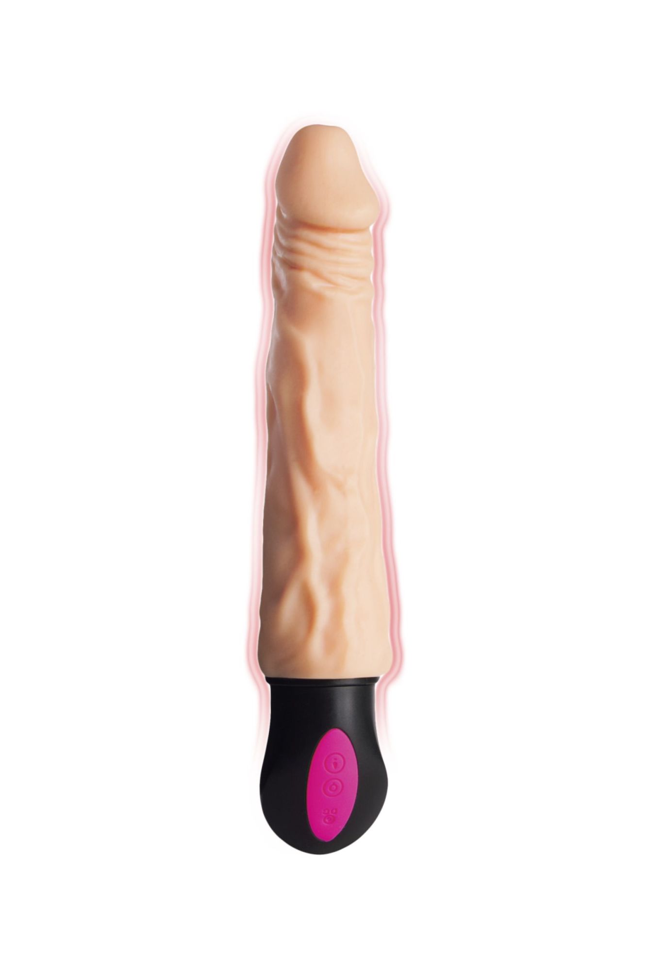 реалистичный вибратор с подогревом a-toys by toyfa benedick, tpe, телесный, 25 см в СПб