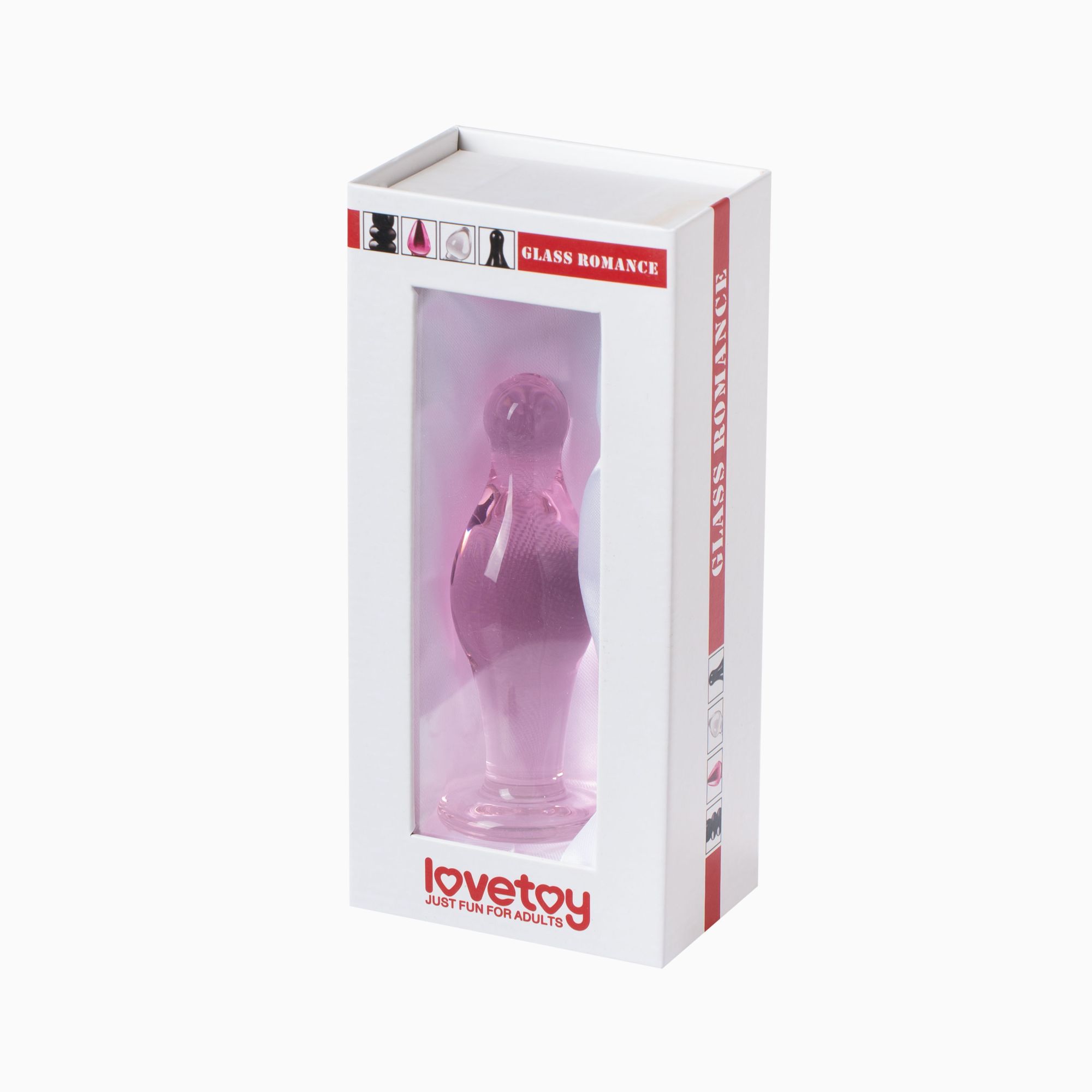  анальная пробка lovetoy, розовая в СПб