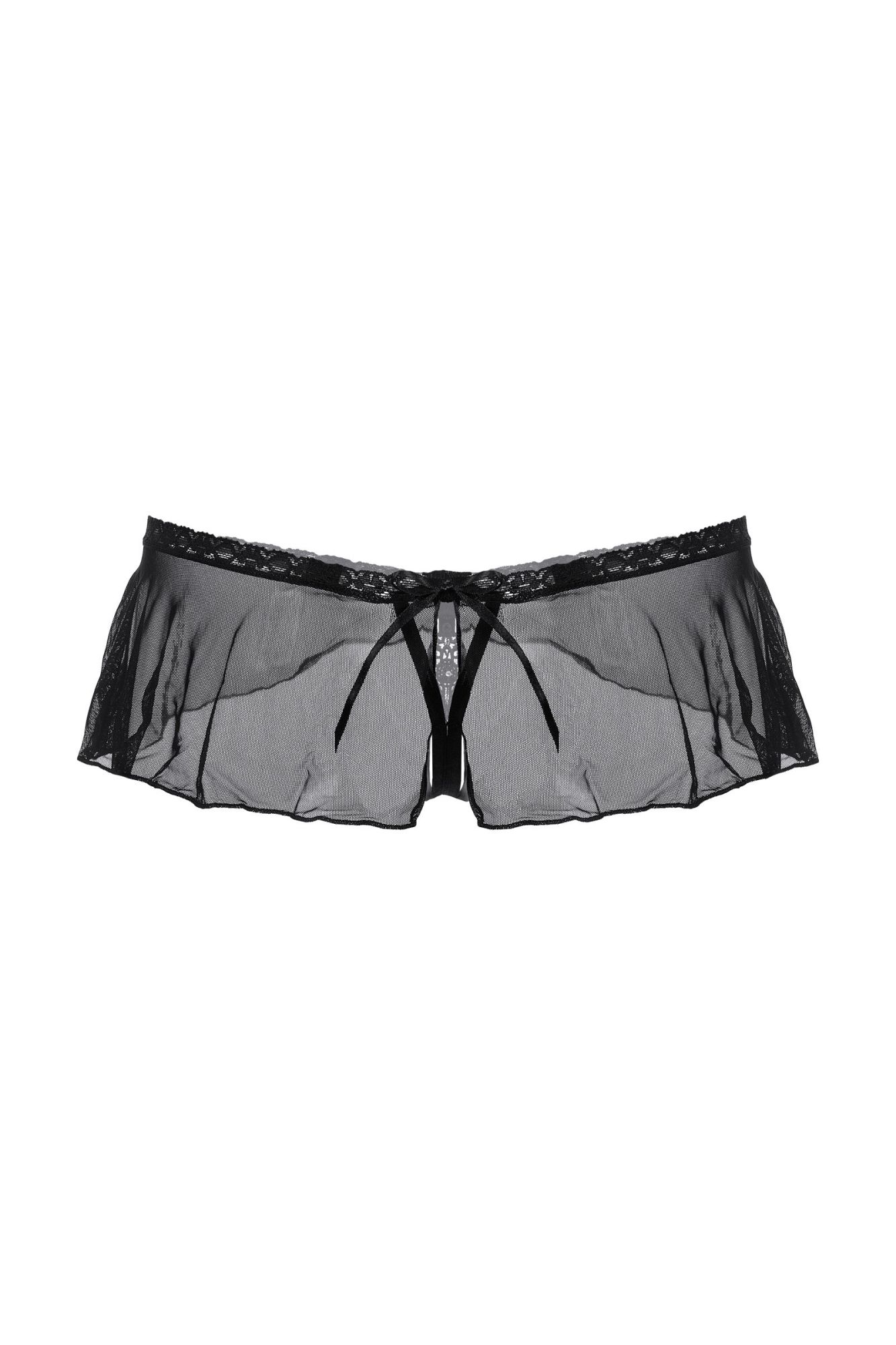Эротическое стринги с юбочкой softline collection, черный, m/l в СПб
