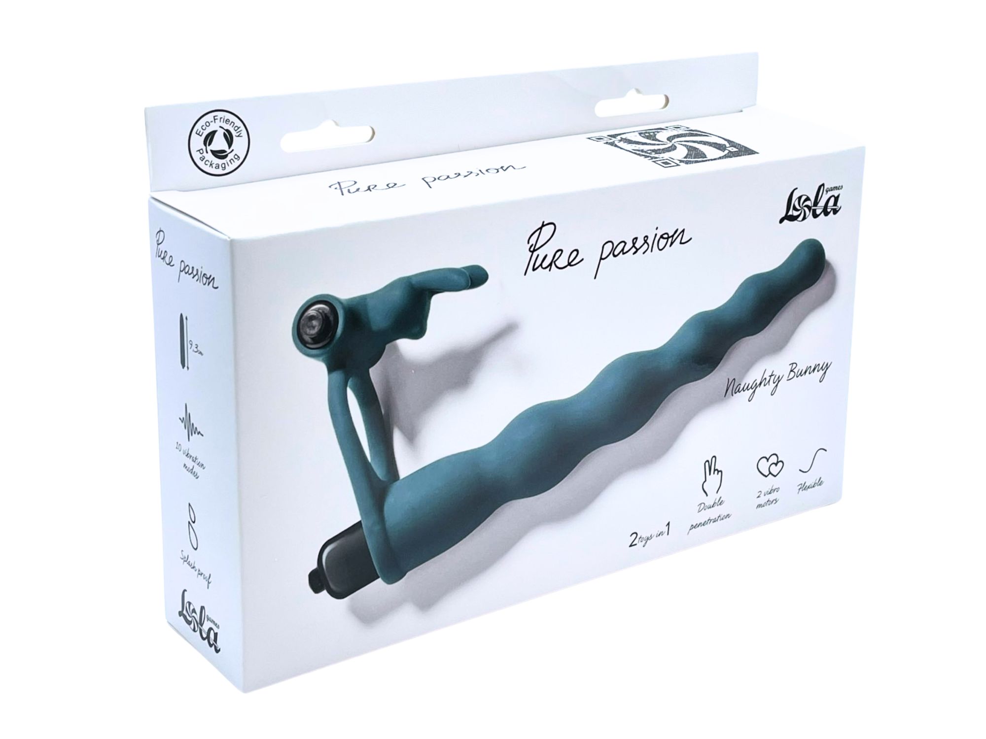 вибронасадка для двойного проникновения pure passion bunny green 1202-03lola в СПб