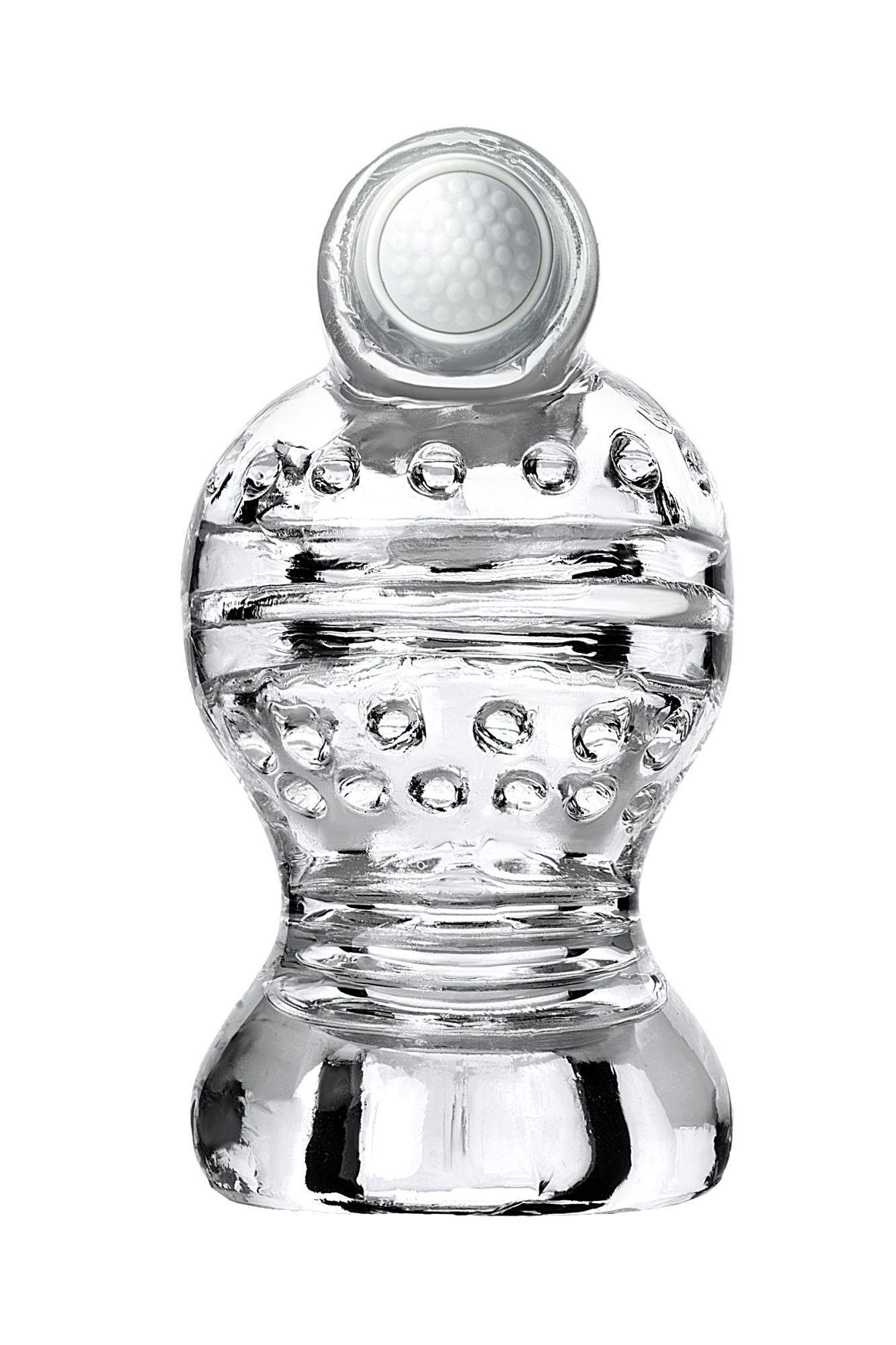 мастурбатор нереалистичный lingam by toyfa  shakti, tpe, прозрачный, 9 см в СПб