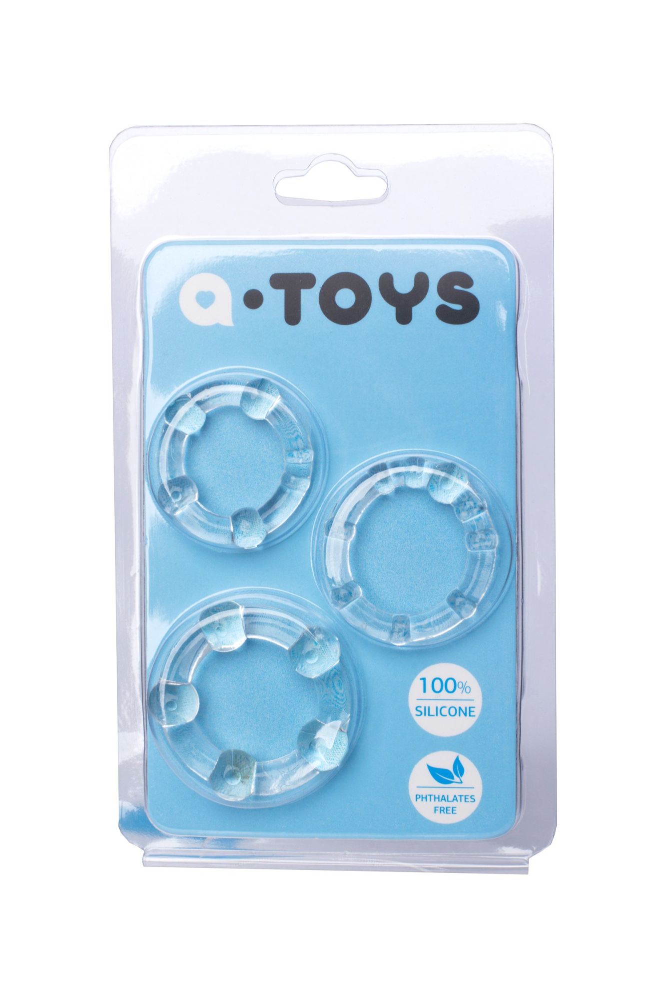 набор колец toyfa a-toys, силикон, прозрачный в СПб
