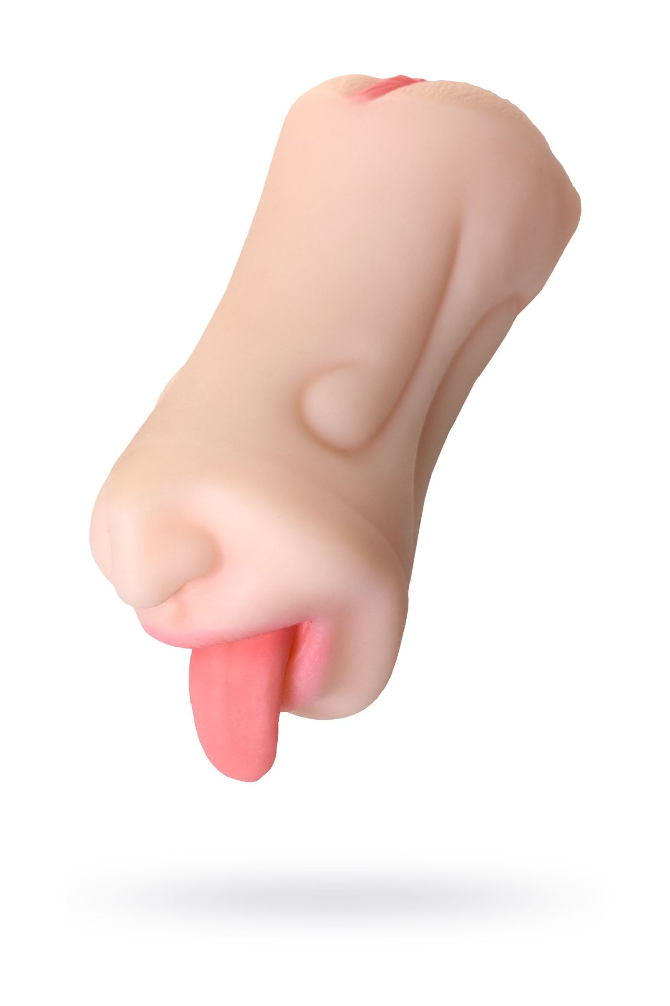мастурбатор реалистичный toyfa juicy pussy fruity tongue, рот и вагина, tpe, телесный,19 см в СПб