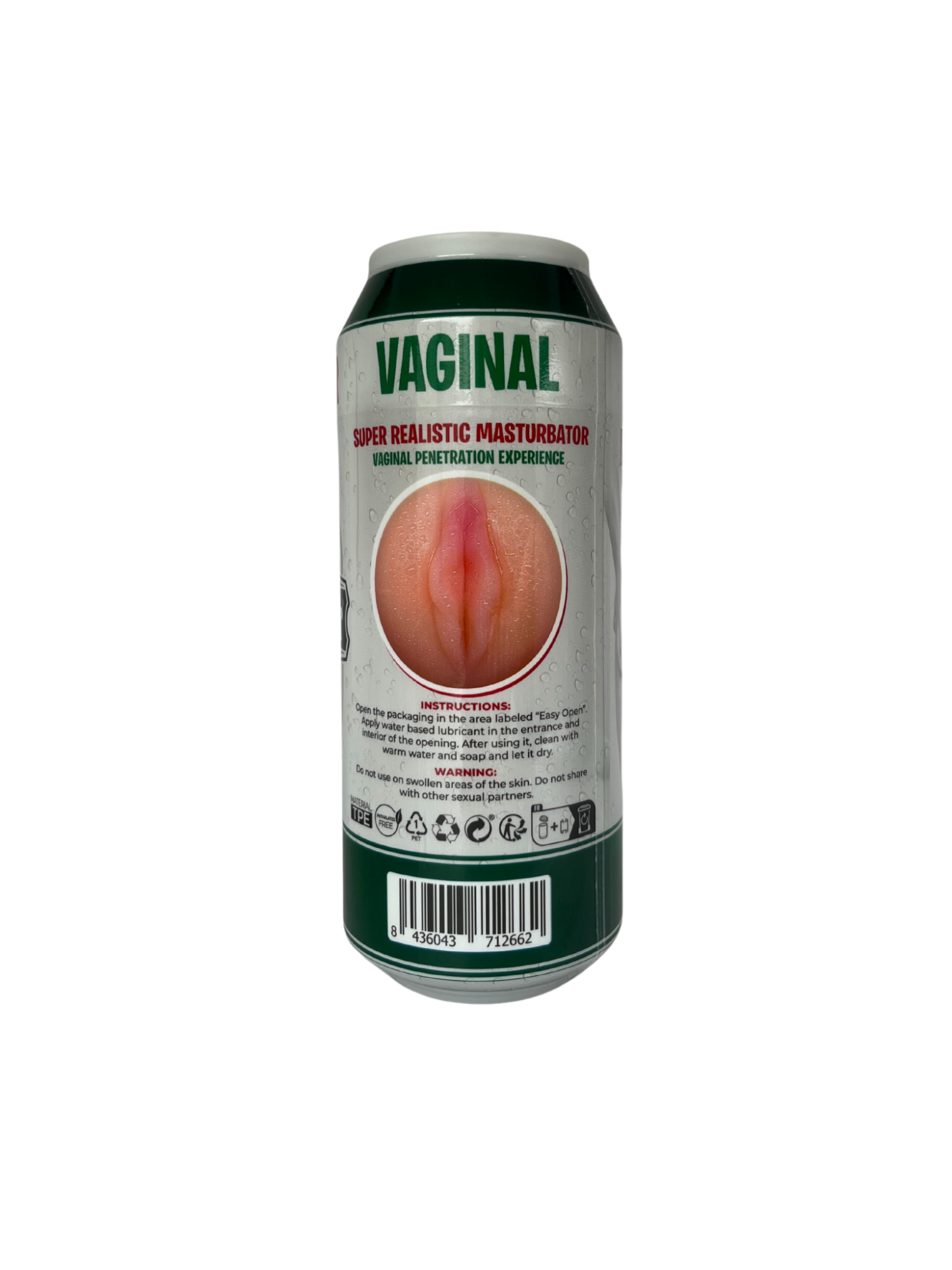мастурбатор sc. masturbador heineken vagina ii 71266al в СПб