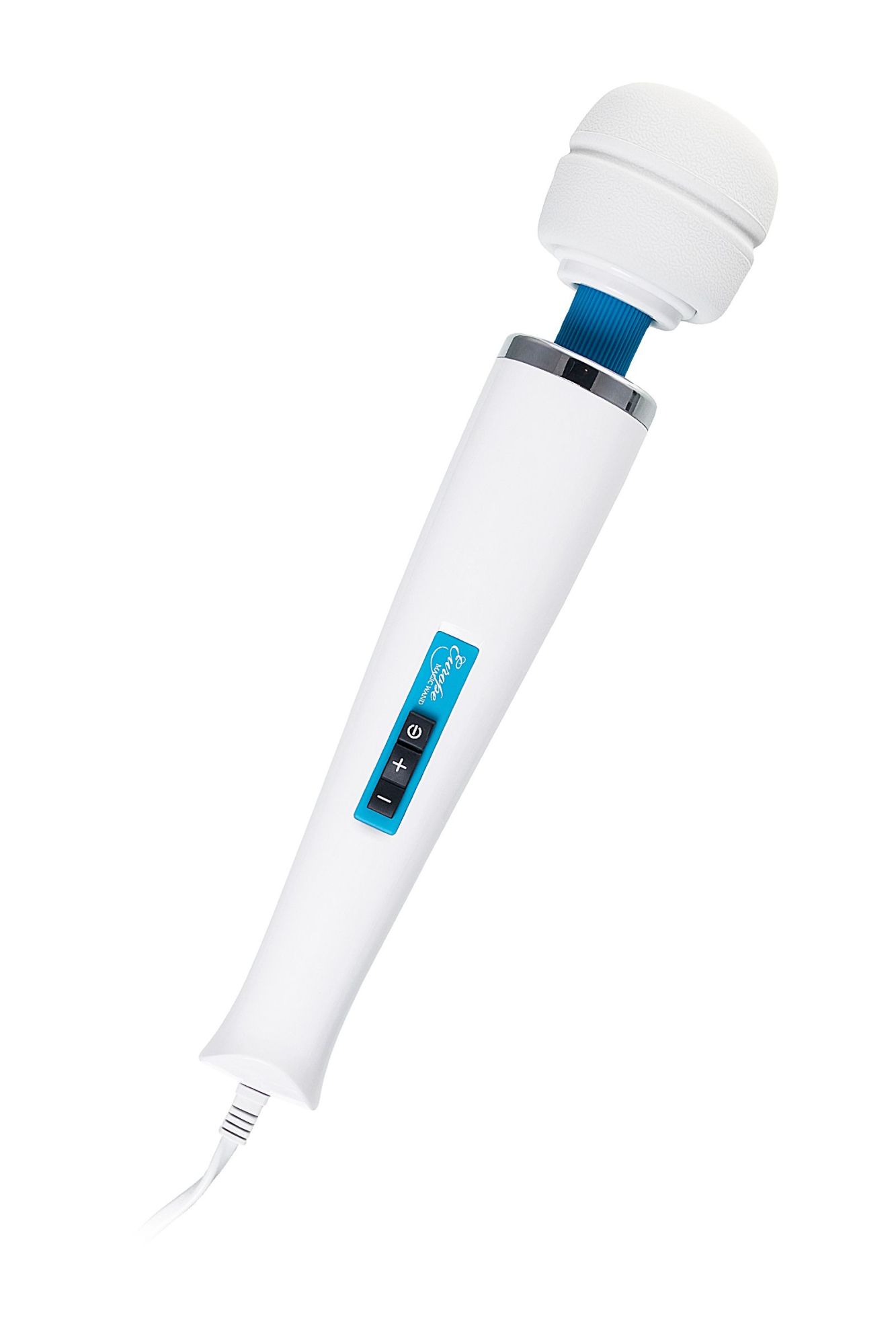 вибромассажёр magic wand europe, силикон, белый, 32,5 см в СПб
