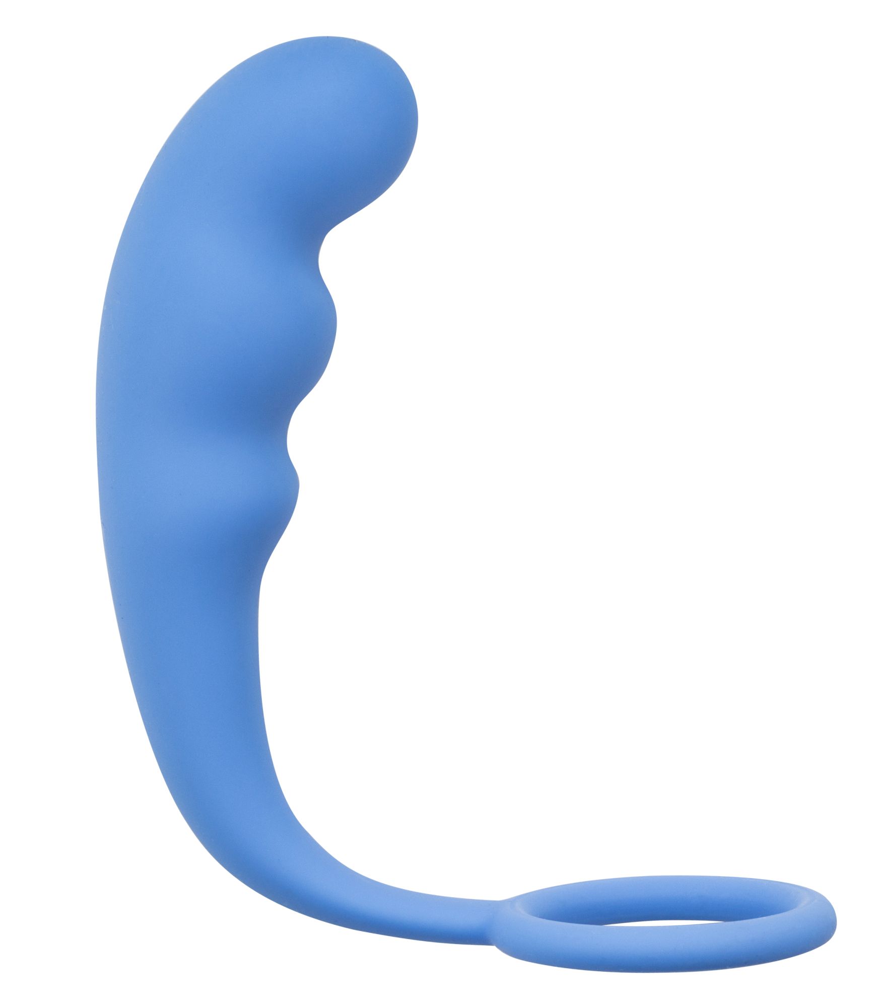 анальный стимулятор с эрекционным кольцом mountain range anal plug blue 4218-03lola в СПб