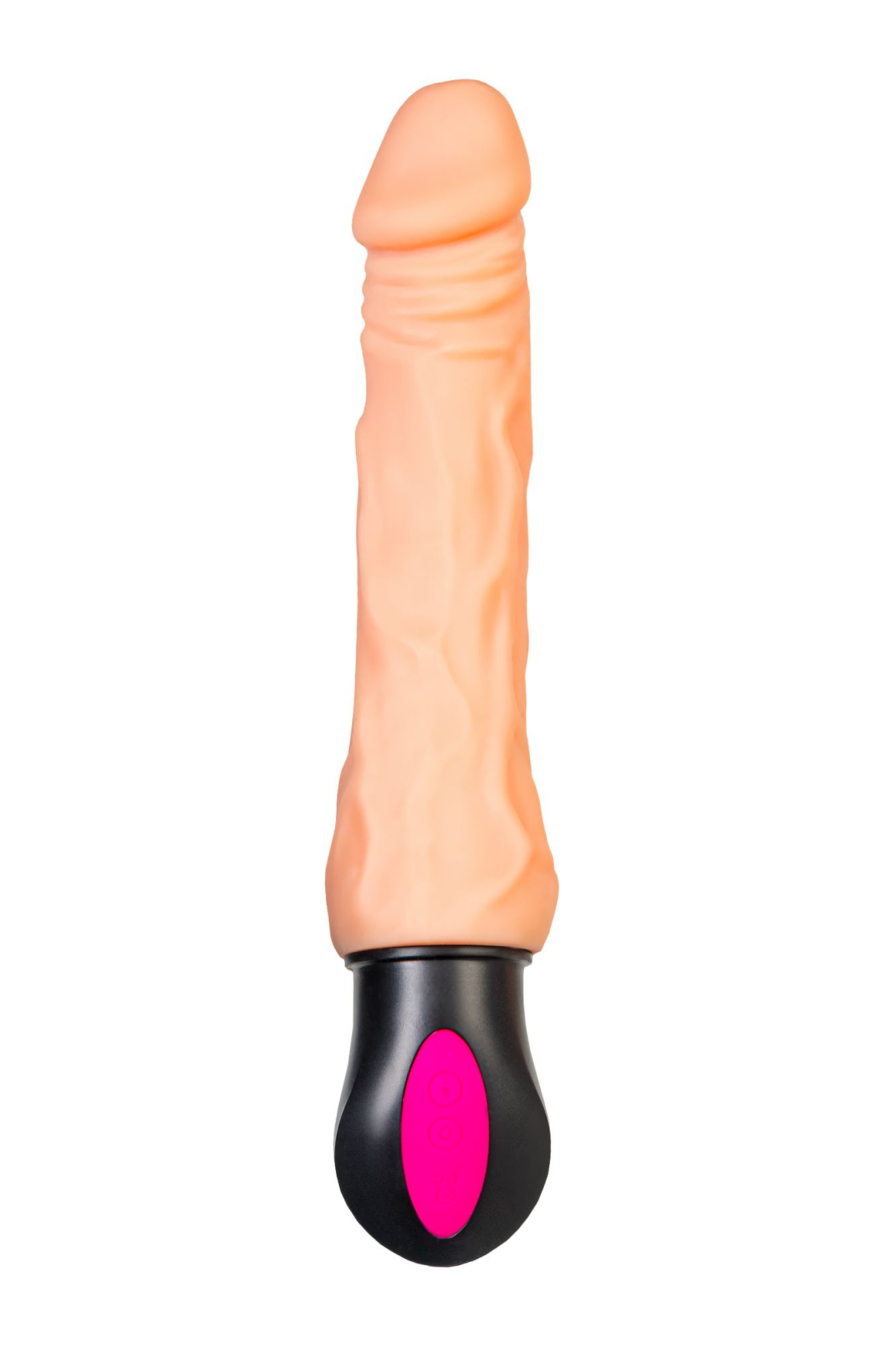 реалистичный вибратор toyfa  a-toys cocksman, tpe, телесный, 26,5 см в СПб