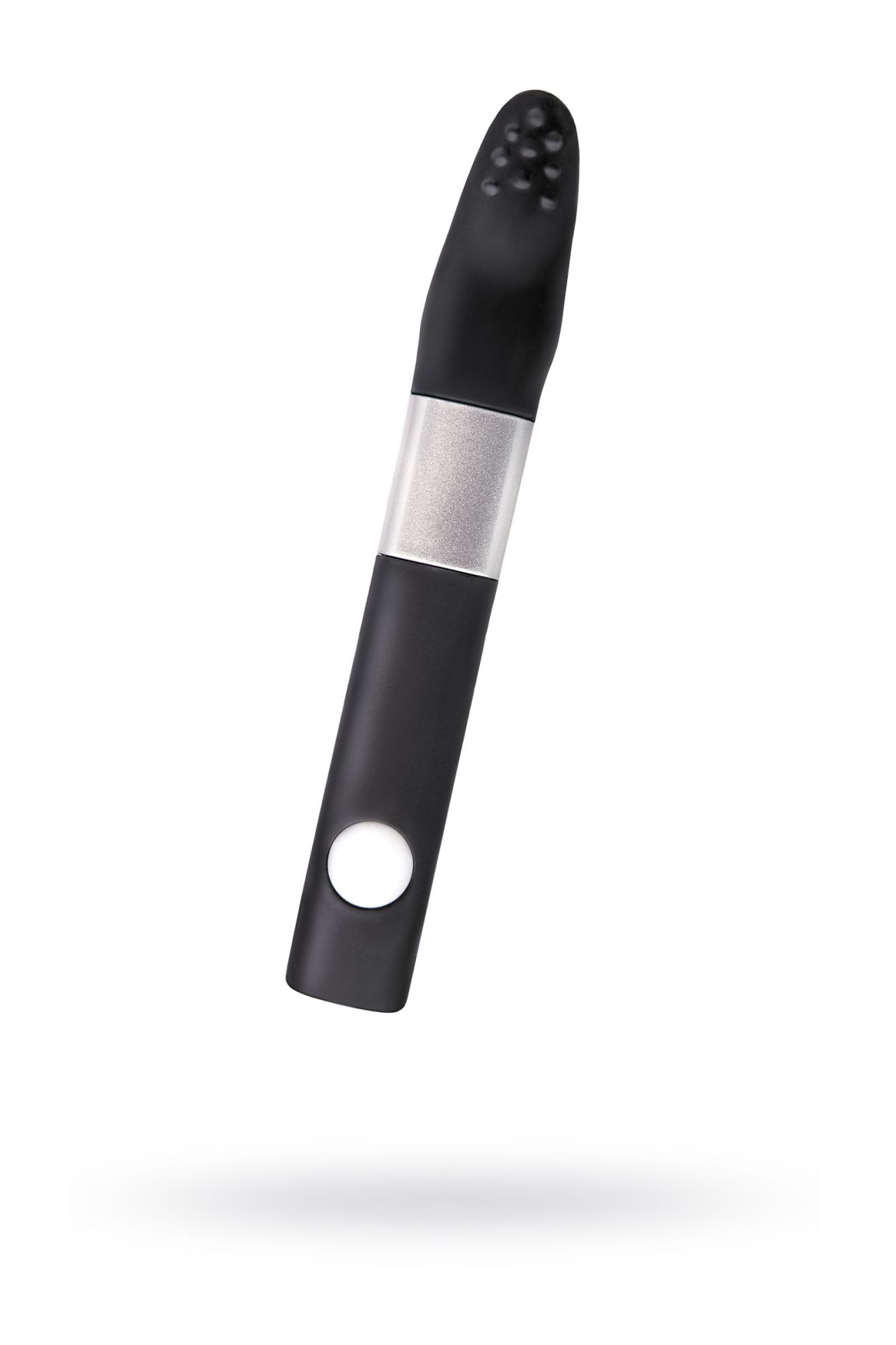 вибратор клиторальный qvibry 8gb usb памяти, силикон, черный, 12 см в СПб