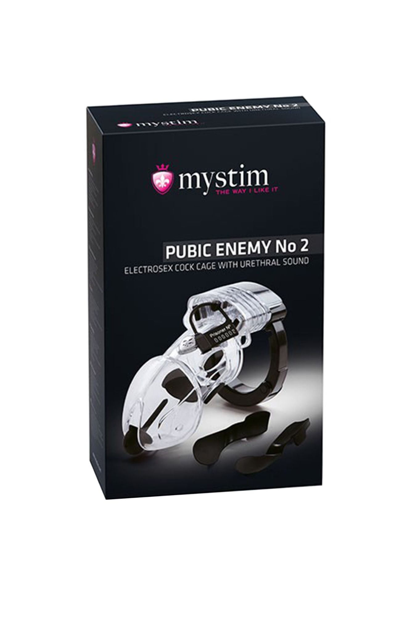 электростимулятор mystim pubic enemy,abs  пластик, прозрачный, 8,2 см в СПб