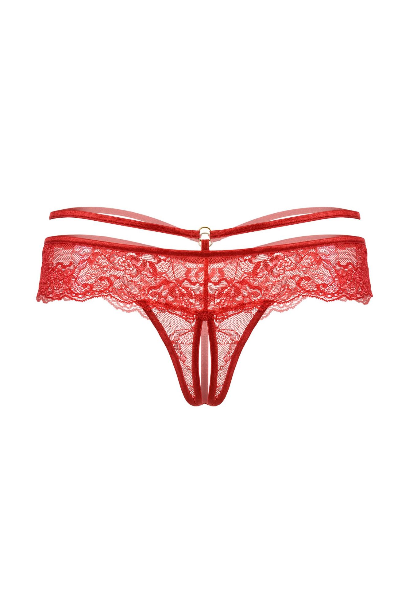 Эротическое стринги softline collection, красный, s/m в СПб