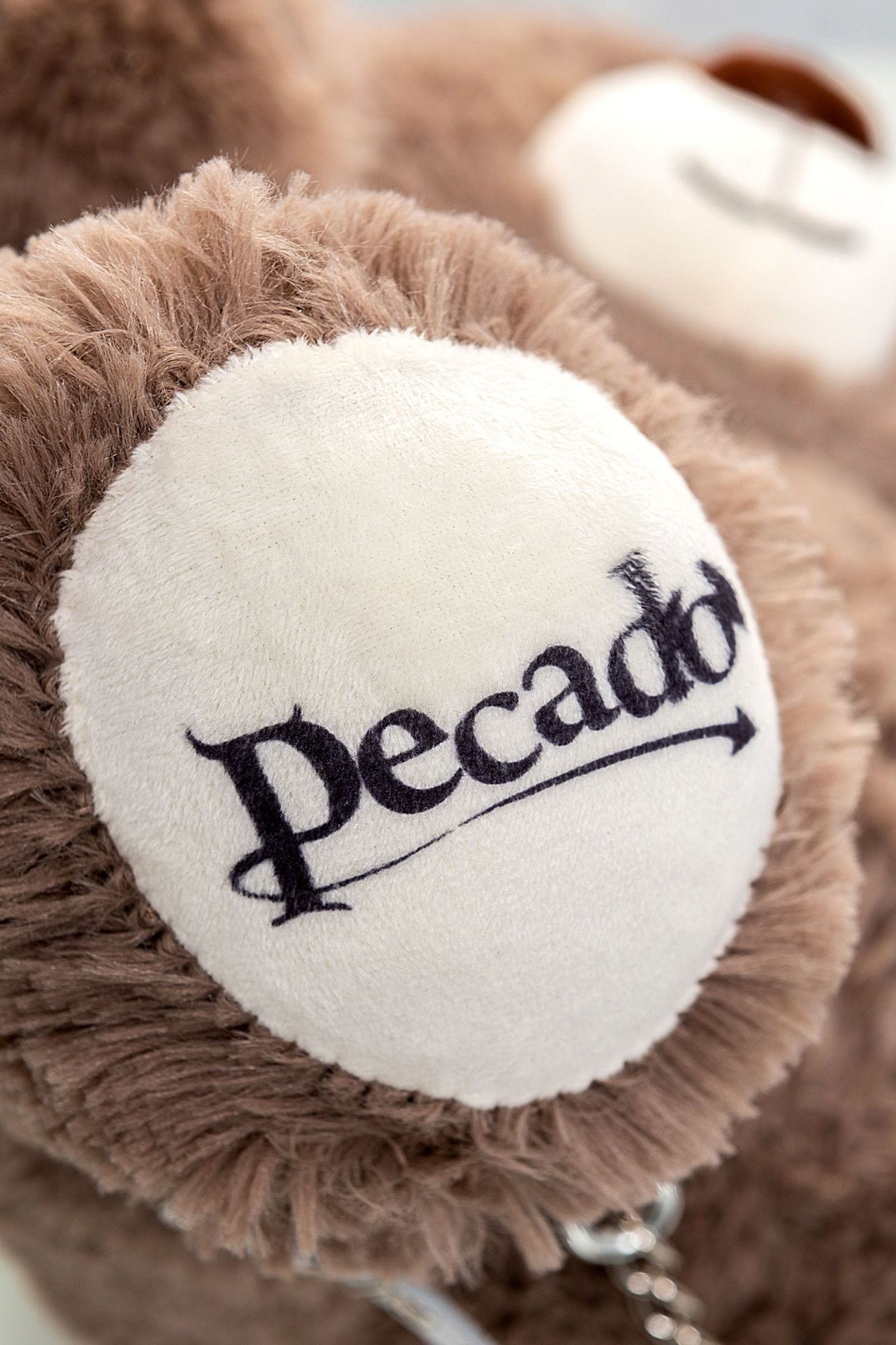 бондажный набор pecado bdsm, «медведь бурый», оковы, наручники, натуральная кожа, белый в СПб