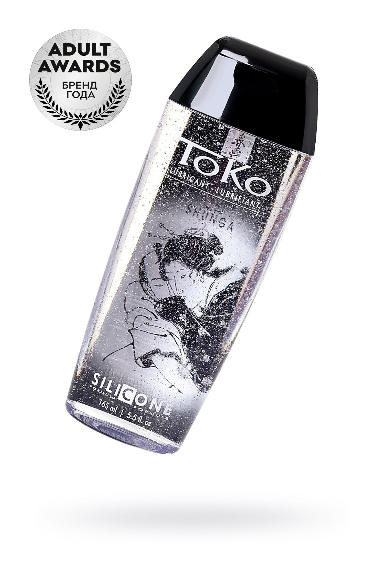 лубрикант shunga toko silicone на силиконовой основе, длительное скольжение, 165 мл в СПб