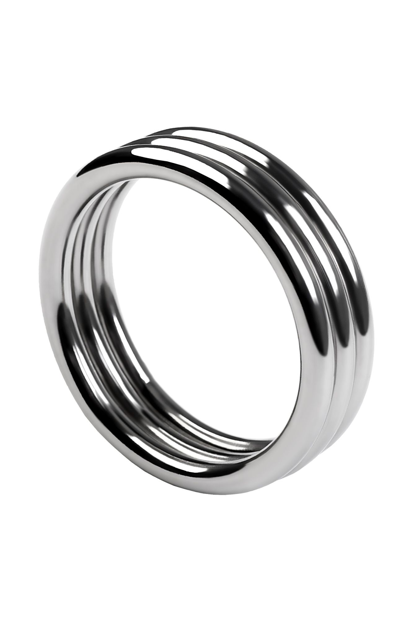 кольцо на пенис toyfa metal, серебряное, ø 5,2 см в СПб