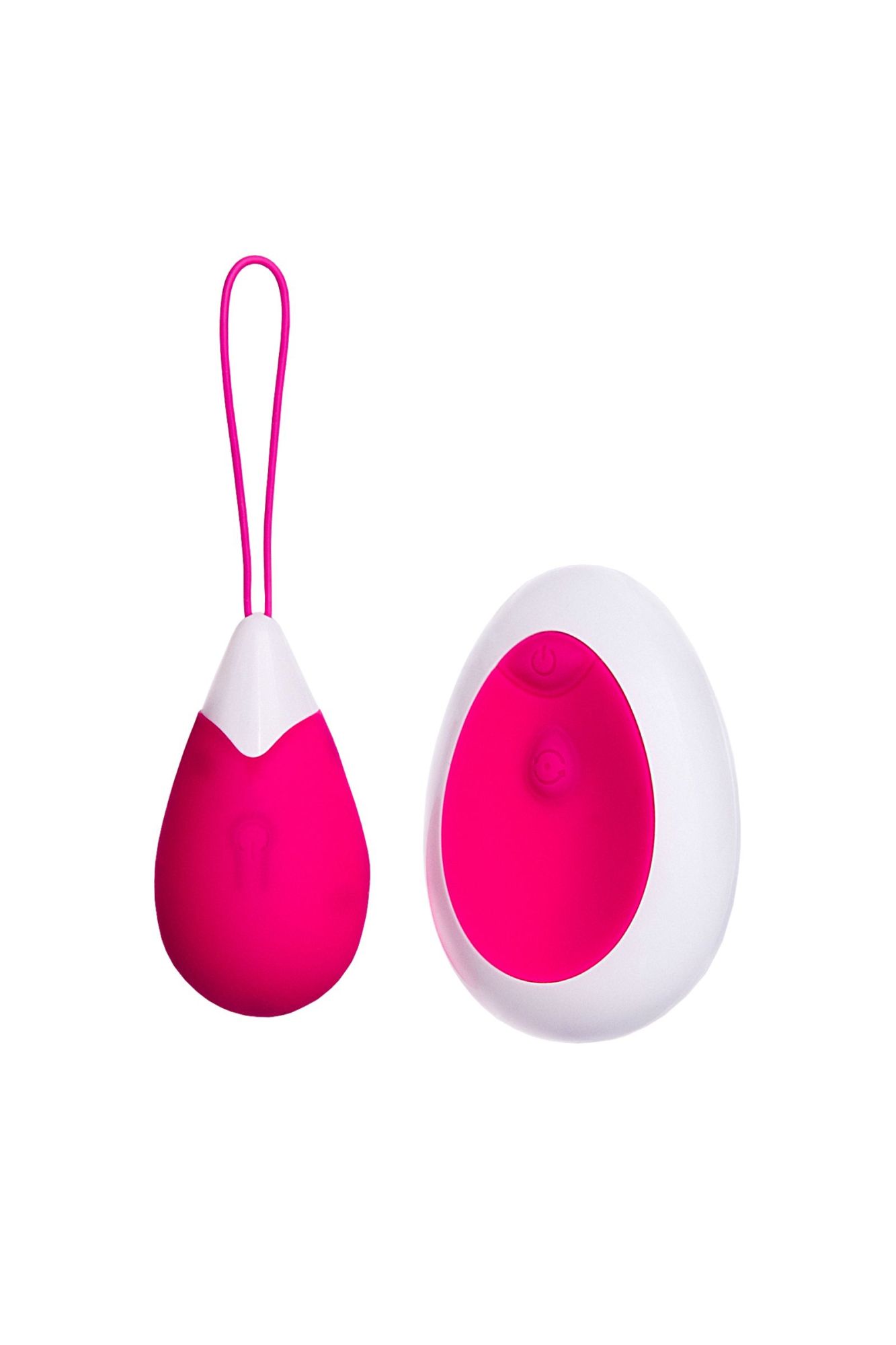 виброяйцо toyfa a-toys eggo с пультом ду, силикон, розовый, 6 см в СПб